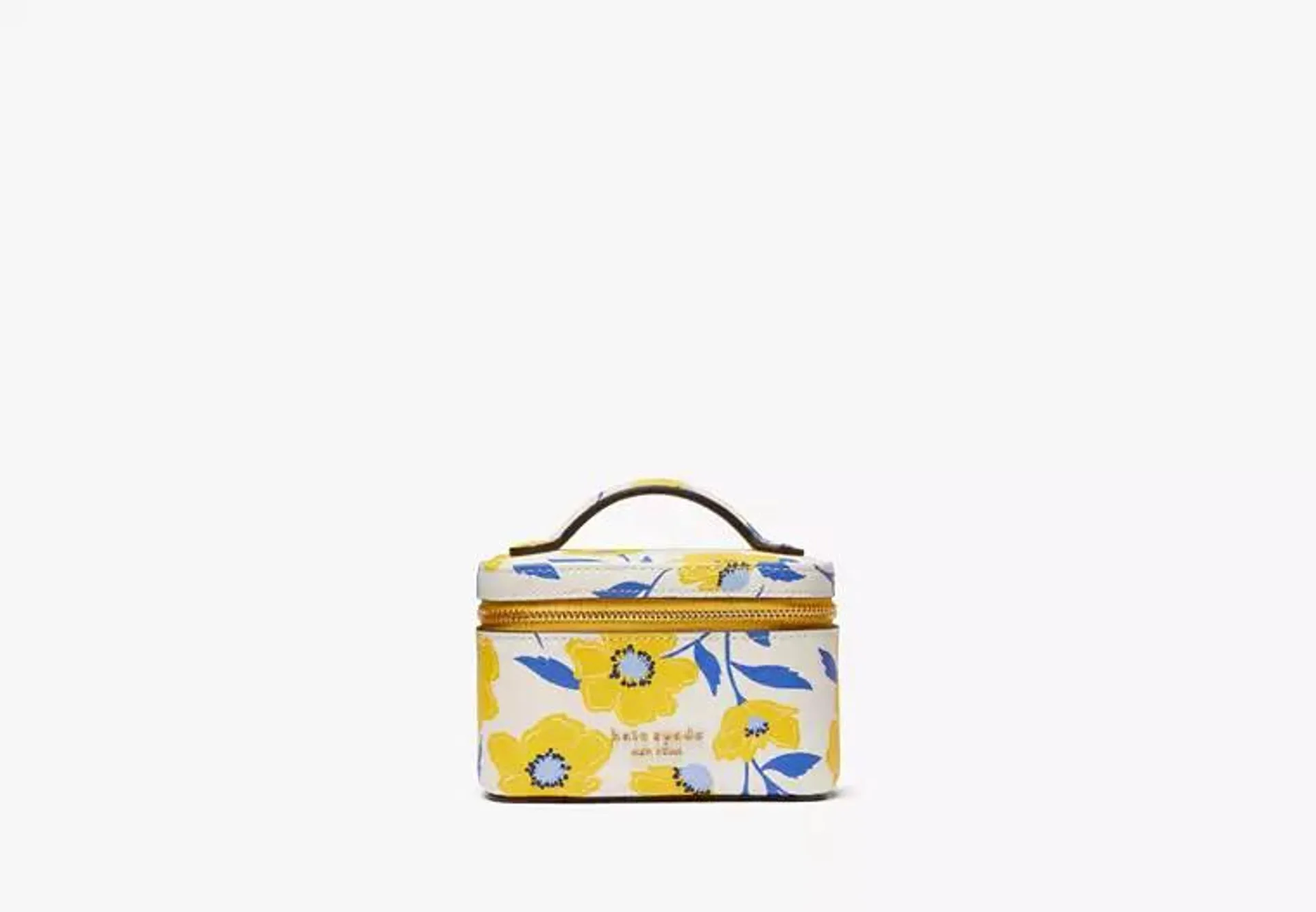 Morgan Sunshine Floral Printed Jewelry Case