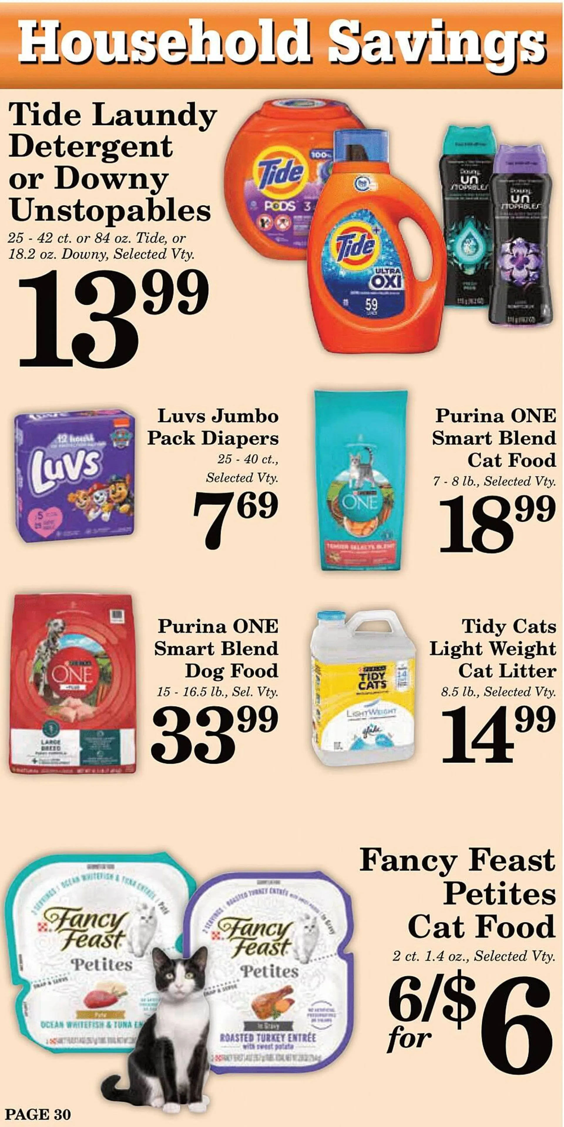 Weekly ad Harvest Foods ad from June 26 to July 30 2024 - Page 30