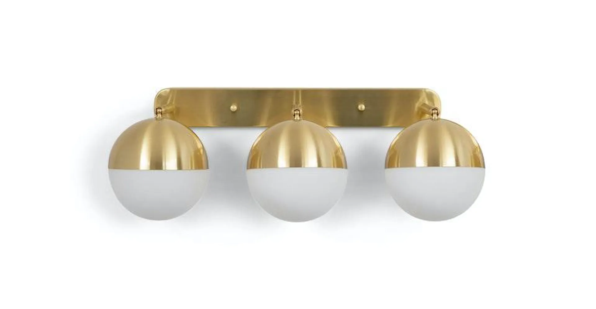 Ardeo Brass Multi-bulb Sconce