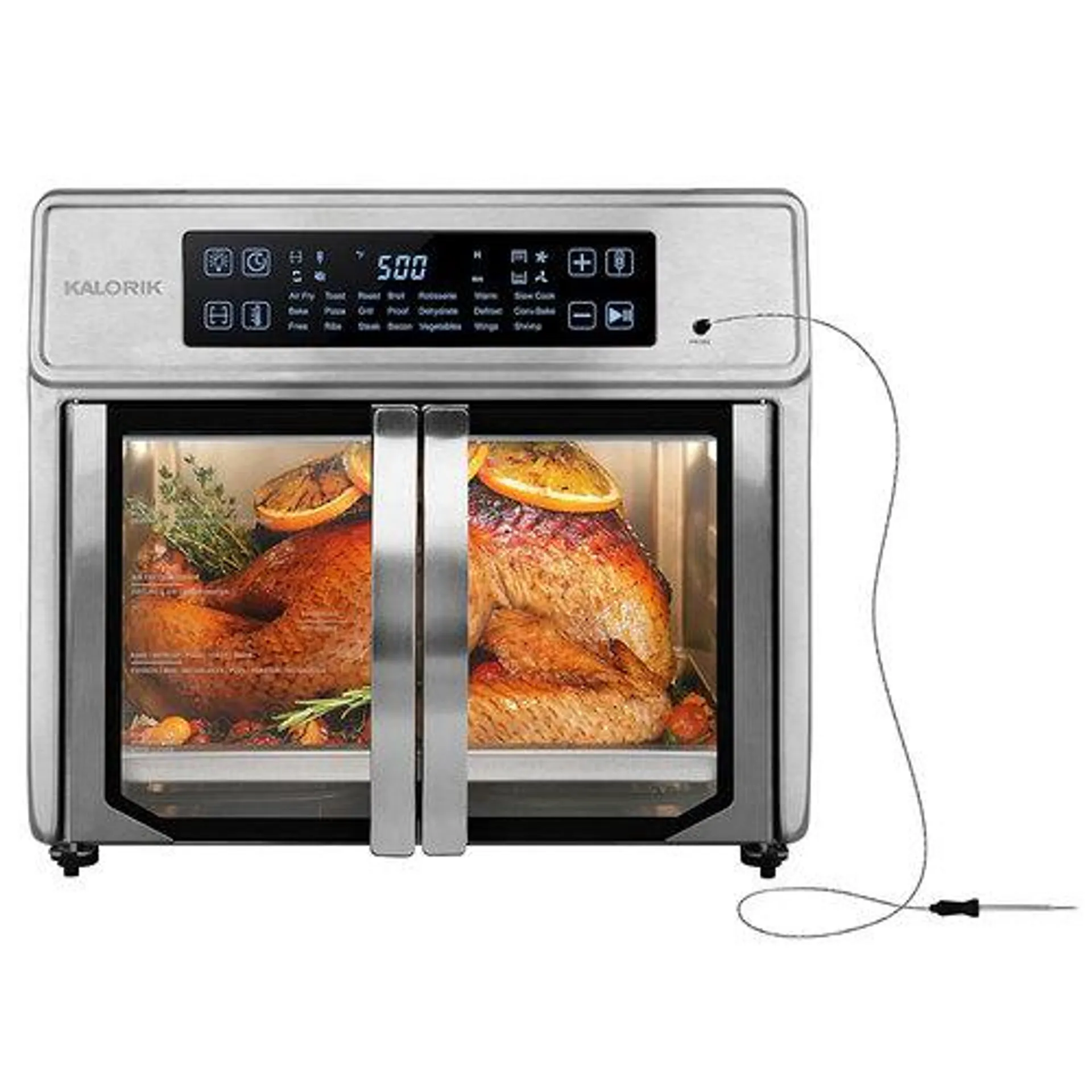 MAXX Advance 26 Qt Digital Air Fryer Oven - Stainless Steel