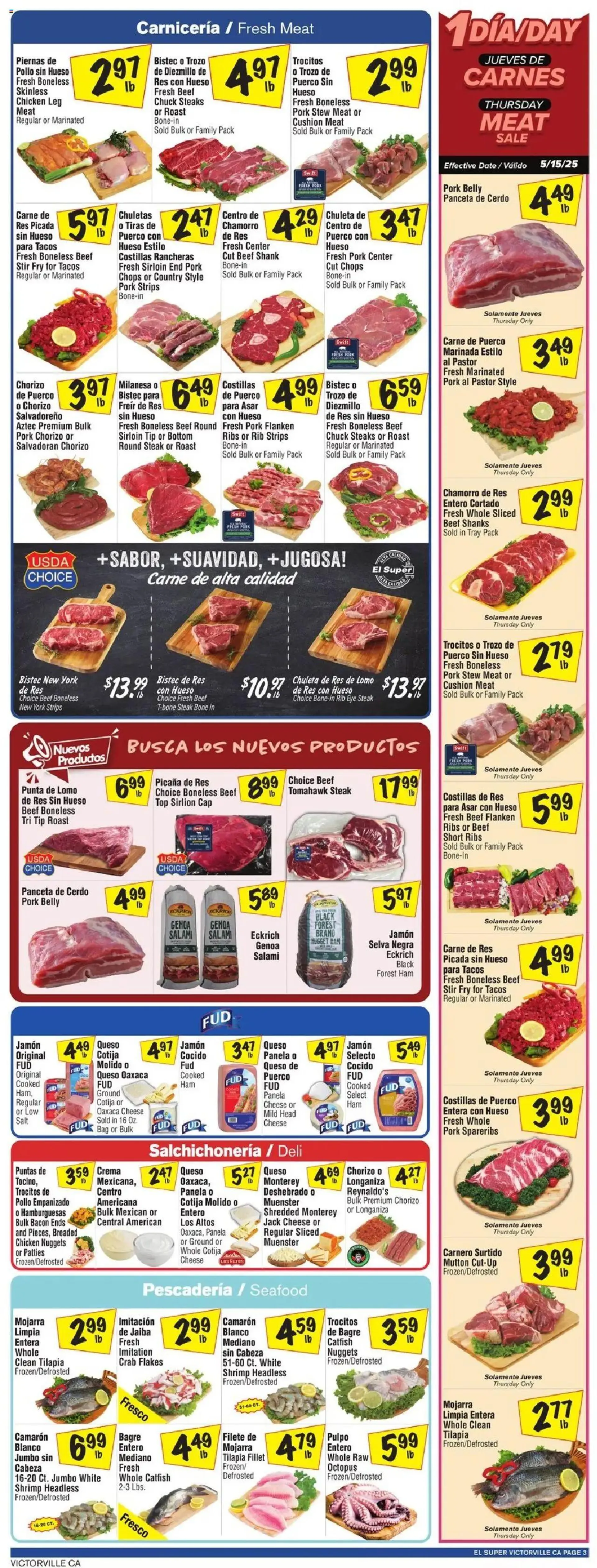 Weekly ad El Super Weekly Ad - CA from May 14 to May 20 2025 - Page 3