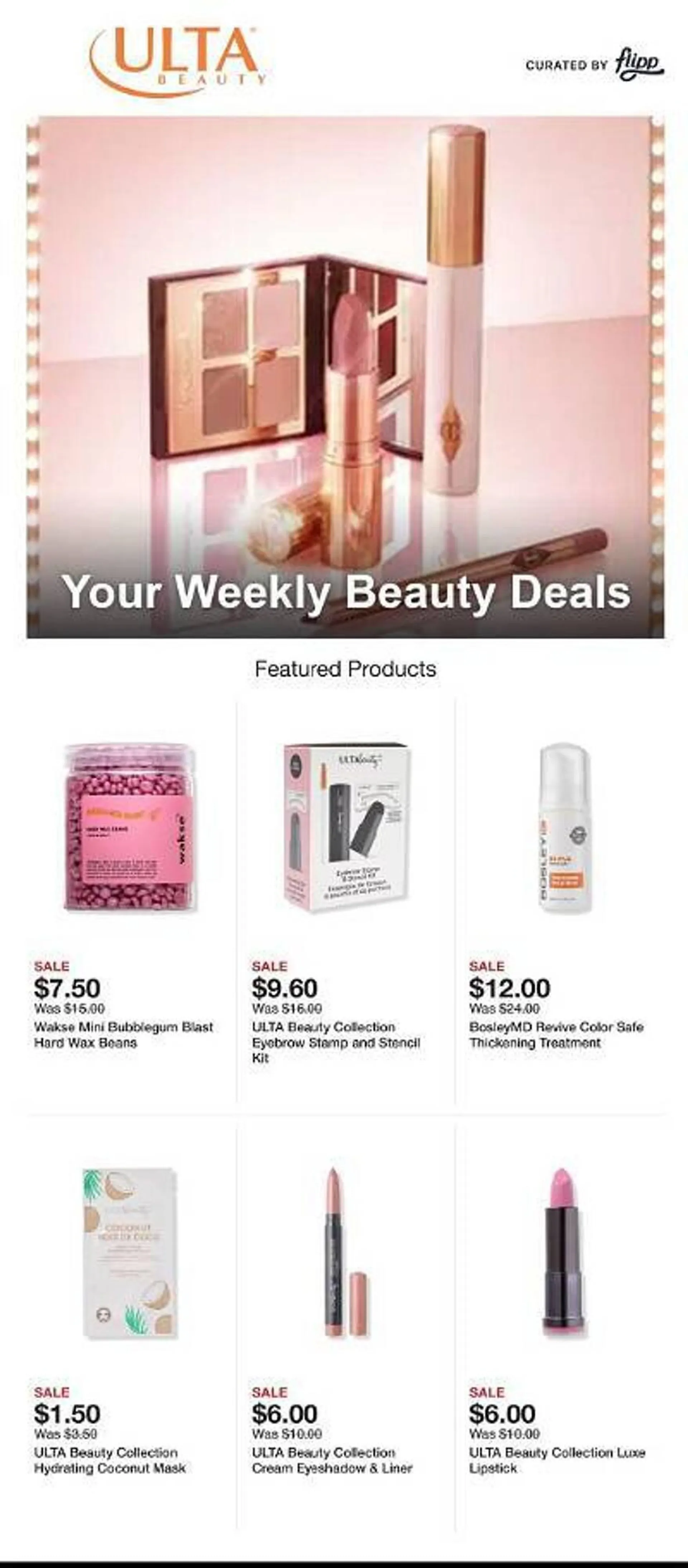 Weekly ad Ulta Beauty Weekly Ad from February 26 to March 3 2024 - Page 