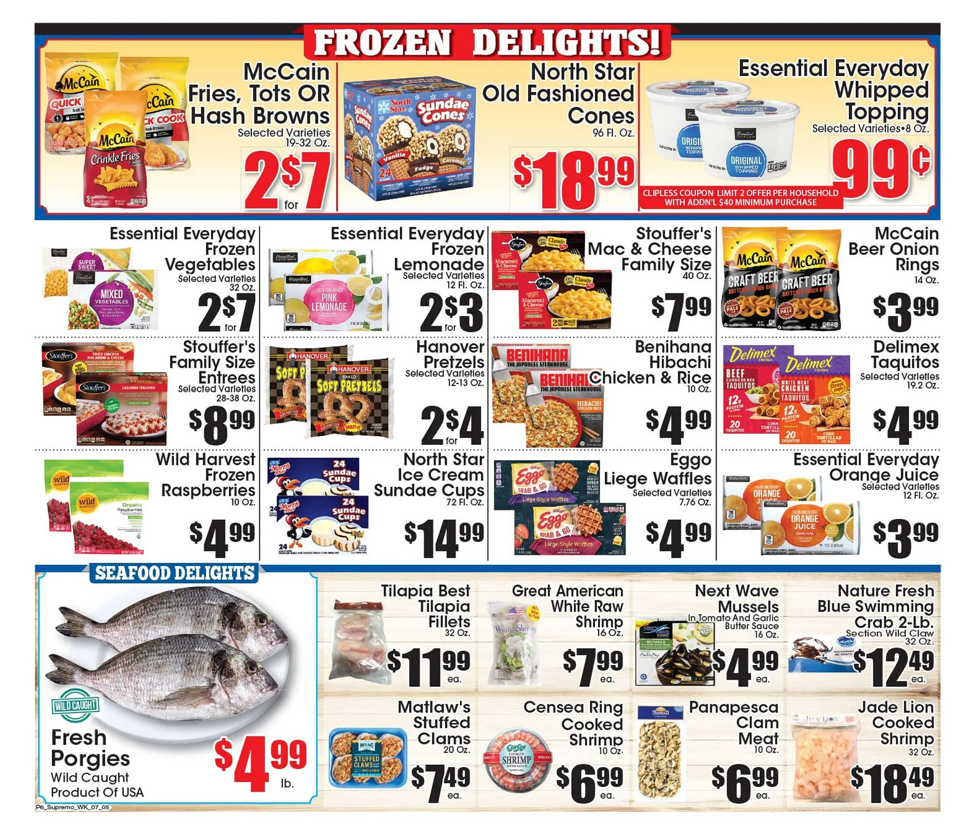 Weekly ad Supremo Foods Inc Weekly Ad from July 5 to July 11 2025 - Page 6