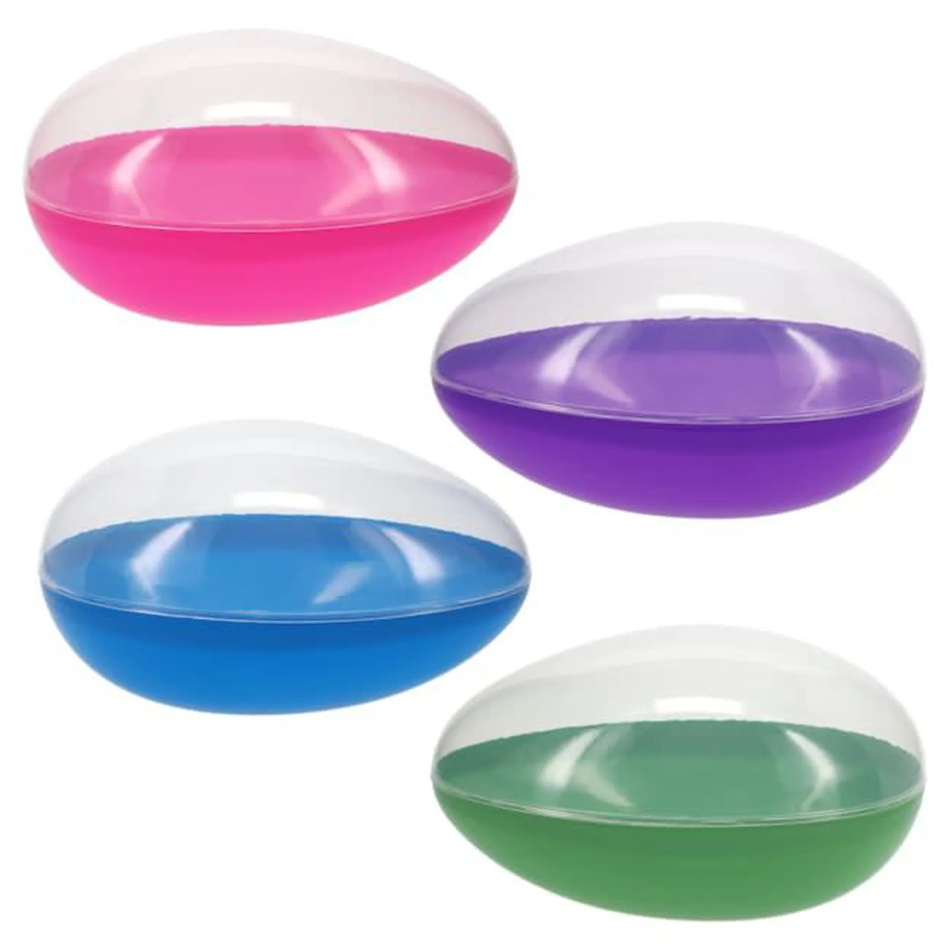 Easter Jumbo Plastic Egg-Shaped Containers, 10 in.