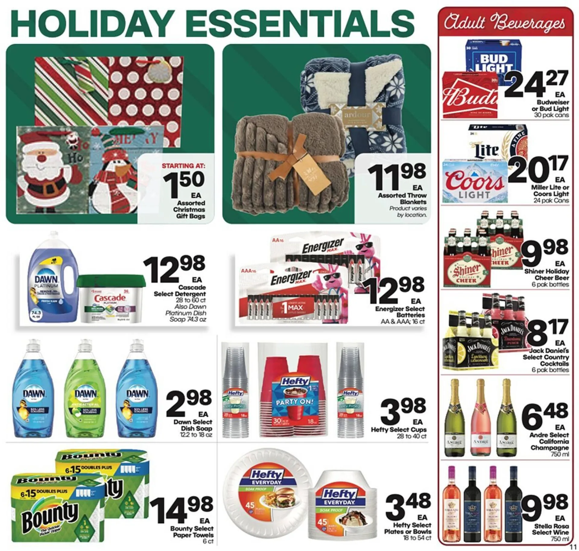 Weekly ad Warehouse Market Weekly Ad from December 18 to December 24 2024 - Page 11