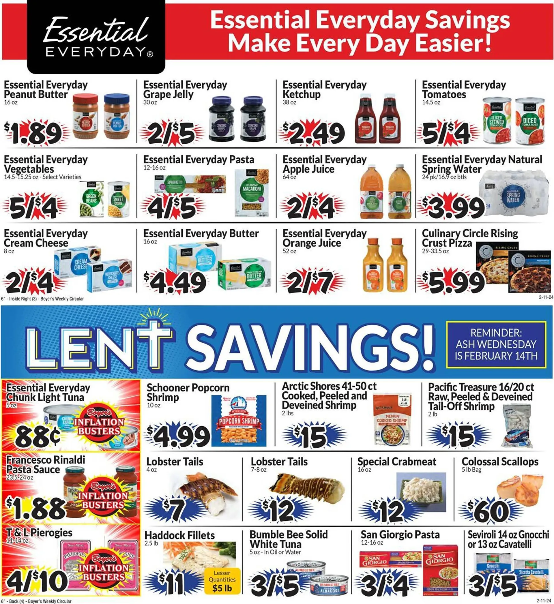 Weekly ad Boyer's Food Markets Weekly Ad from February 11 to February 17 2024 - Page 2