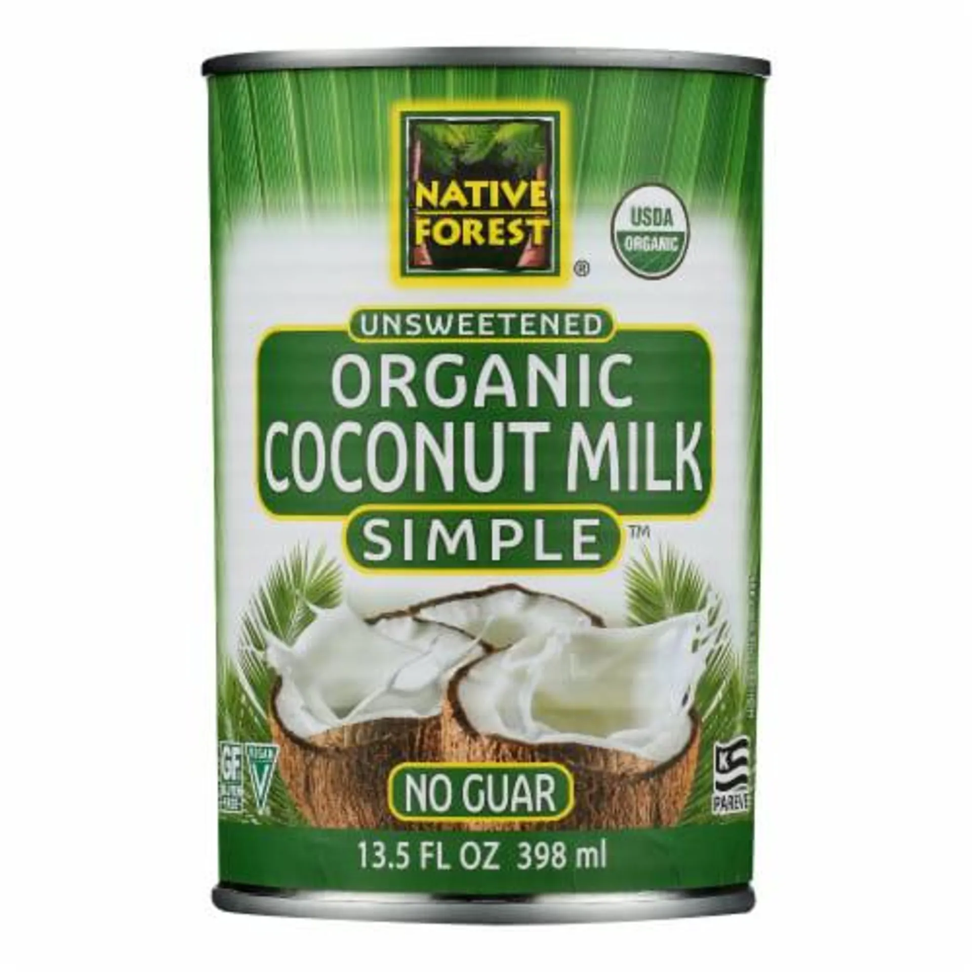 Native Forest Organic Coconut Milk - Pure and Simple - Case of 12 - 13.5 fl oz.