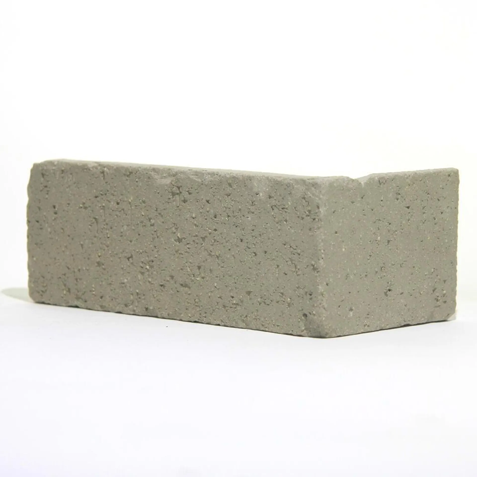 VersaTILE® Royal Thin Brick® Congress 2-3/4 x 3-5/8 x 7-5/8 Tumbled Quarry Thin Brick Veneer Corner