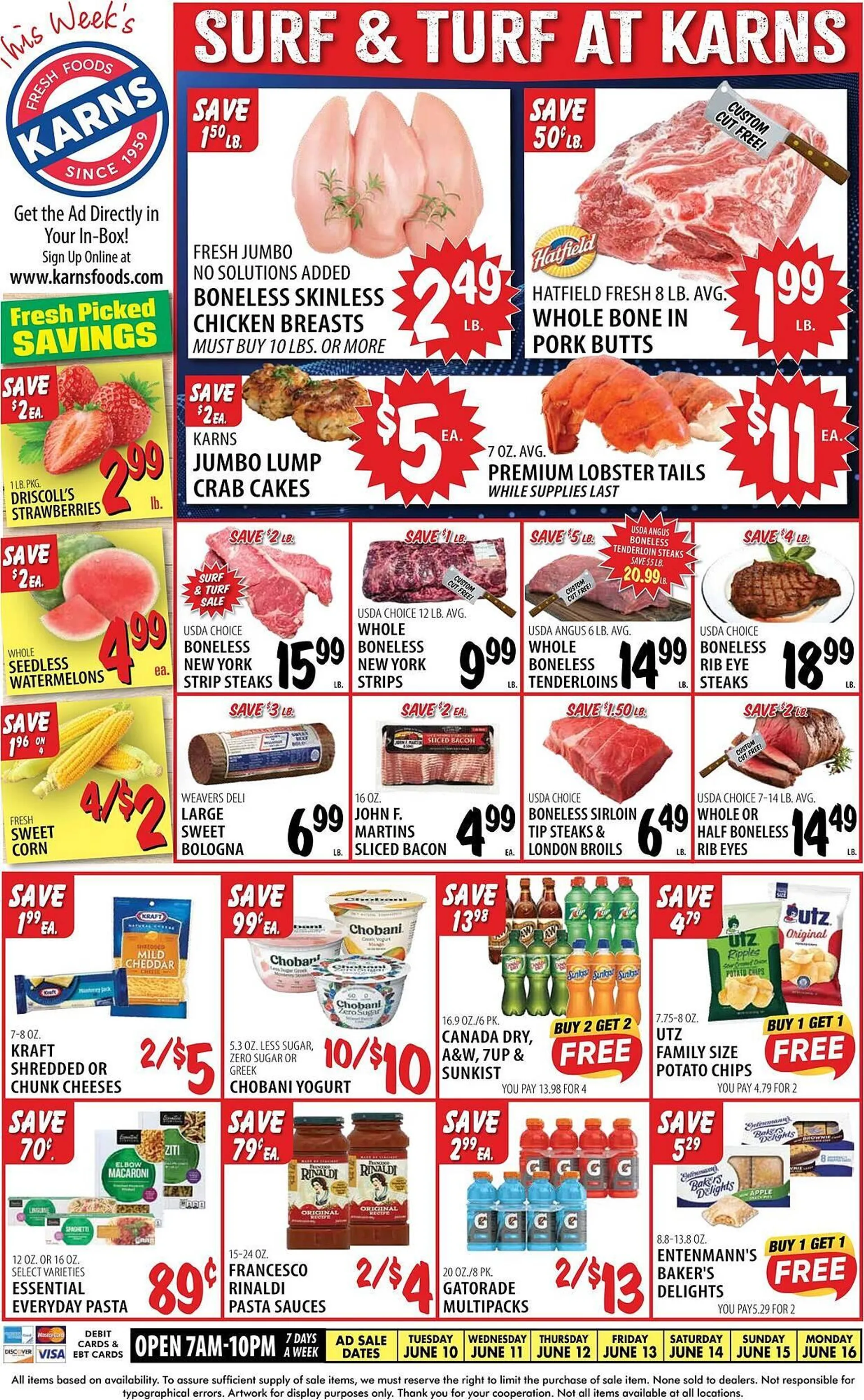 Weekly ad Karns Weekly Ad from June 10 to July 7 2025 - Page 1
