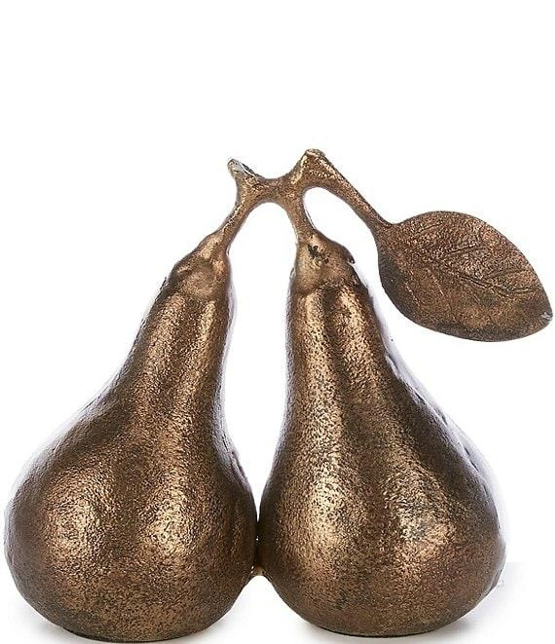 Holiday Collection Brass Pear Decor