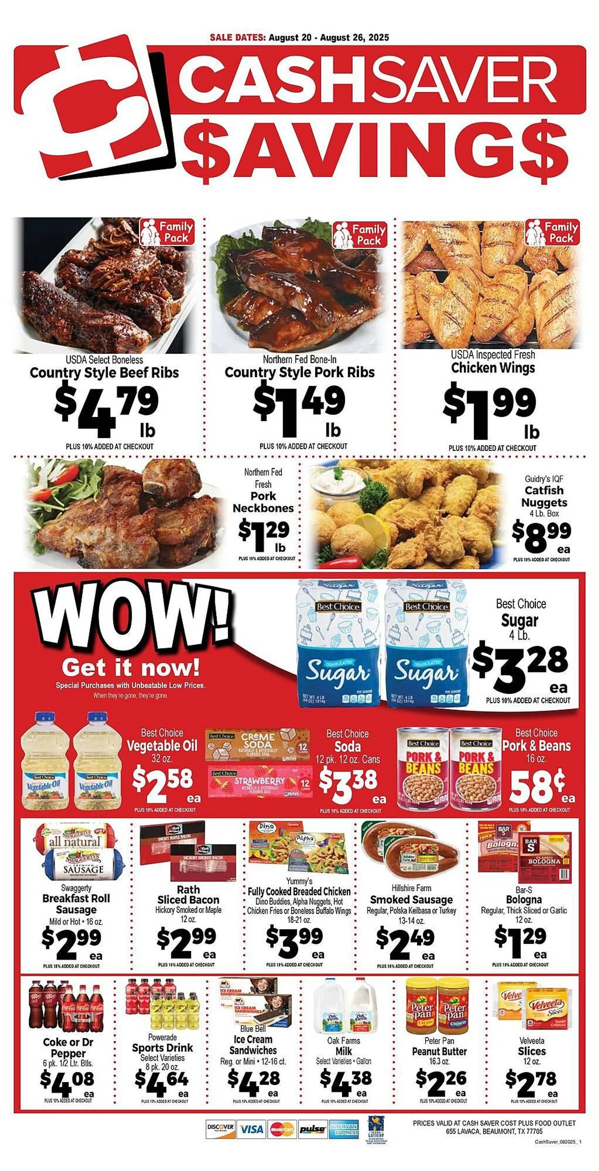 Weekly ad Market Basket Weekly Ad from August 20 to August 26 2025 - Page 1