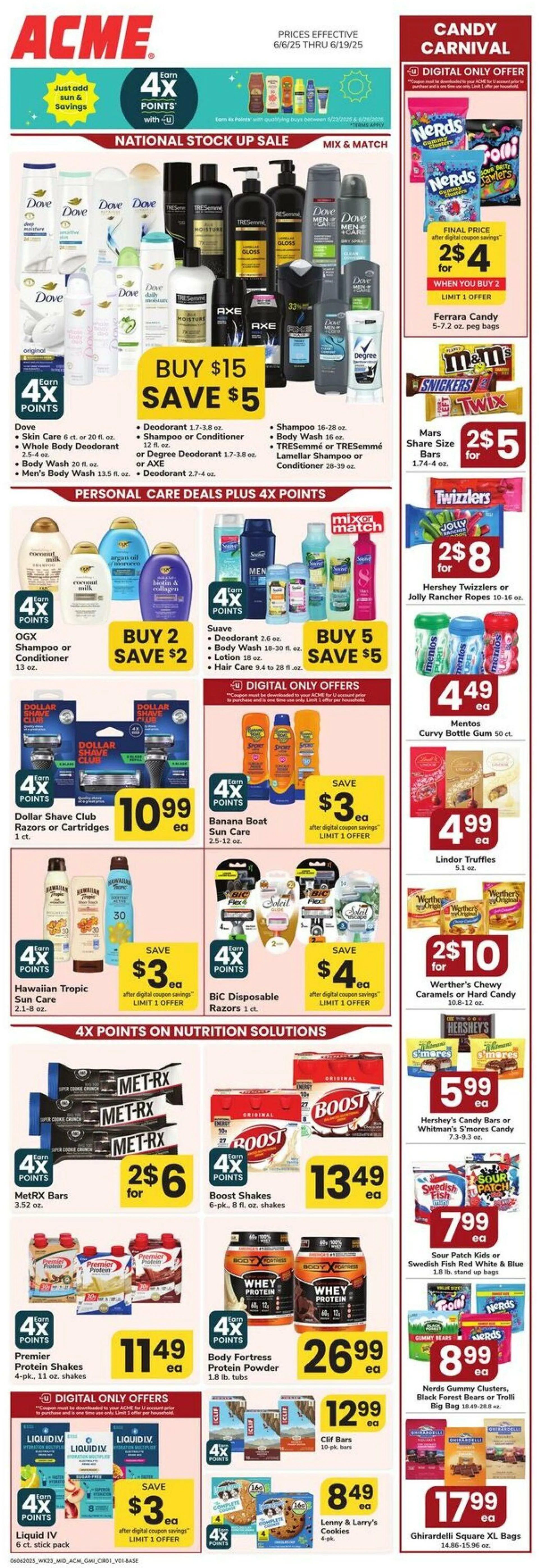 Weekly ad Acme Current weekly ad from June 6 to June 19 2025 - Page 1