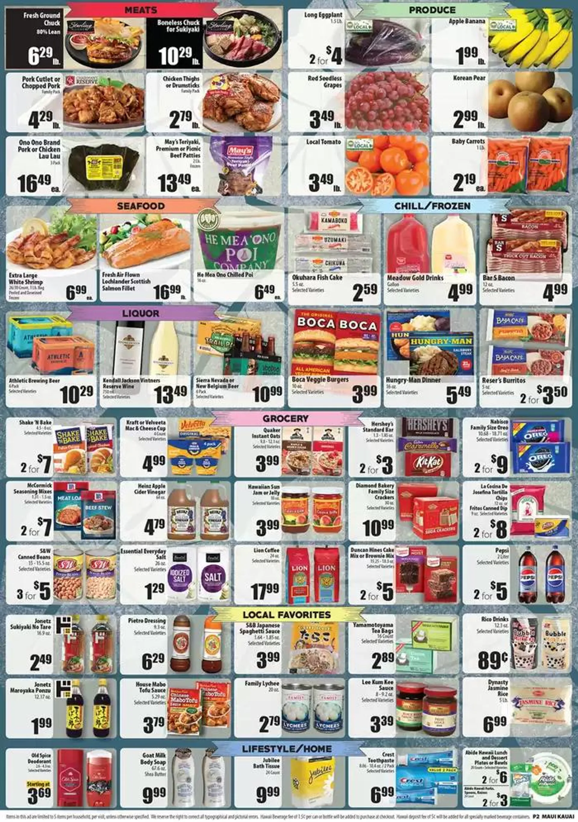 Weekly ad Maui & Kauai - Happy New Year from January 2 to January 7 2025 - Page 2