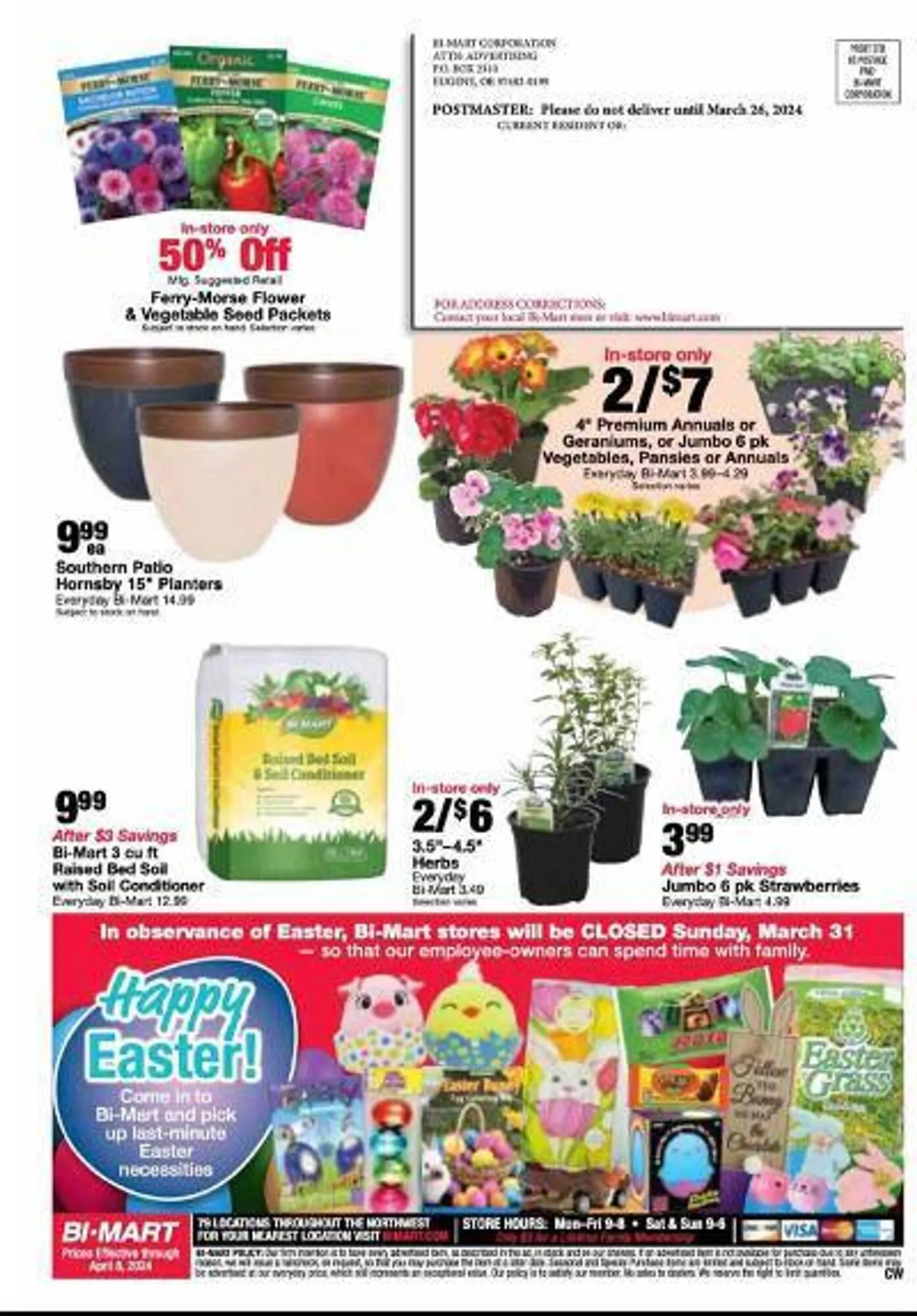Weekly ad Bi-Mart Weekly Ad from March 26 to April 8 2024 - Page 43