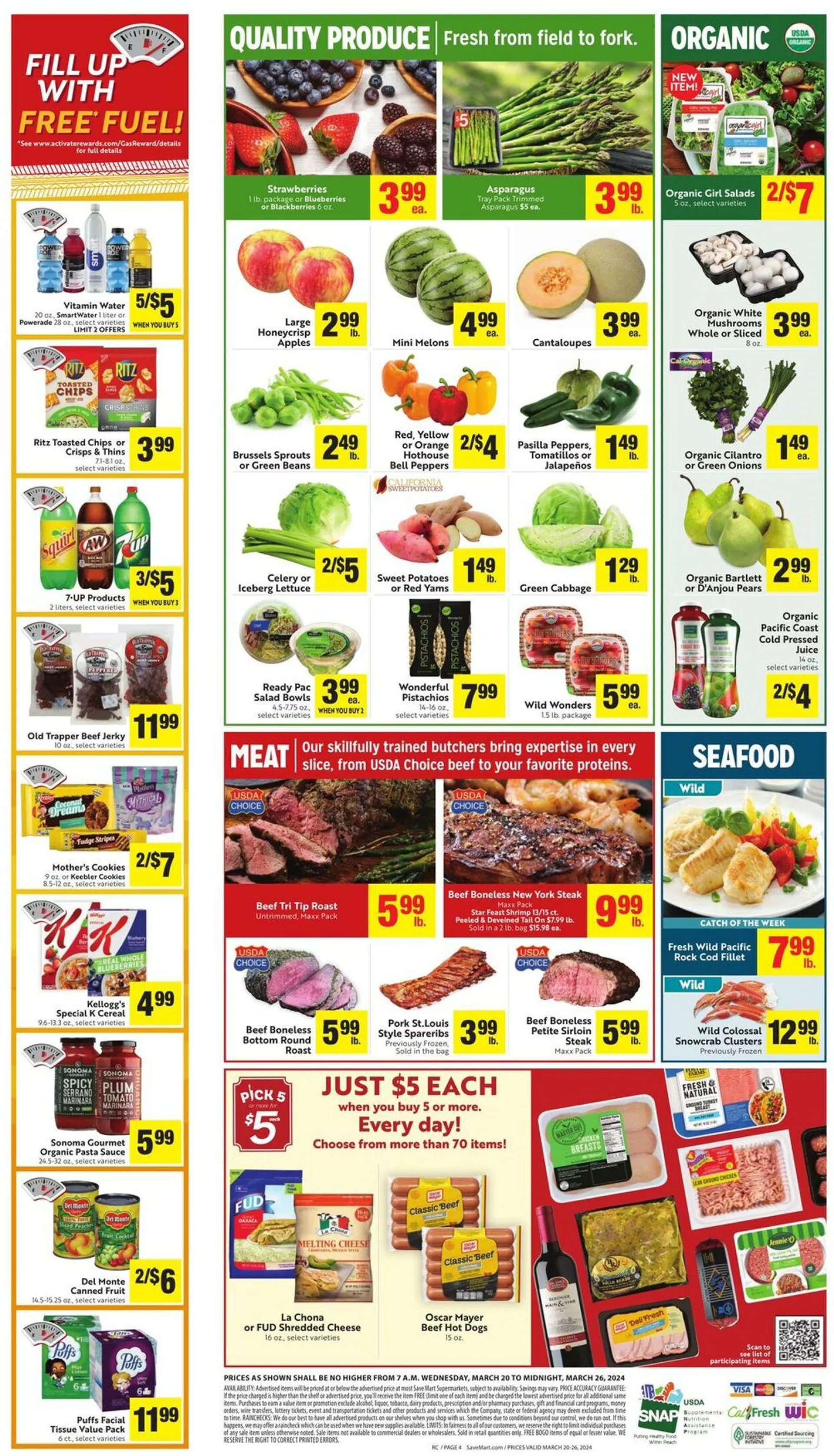 Weekly ad Save Mart Current weekly ad from March 20 to March 26 2024 - Page 4