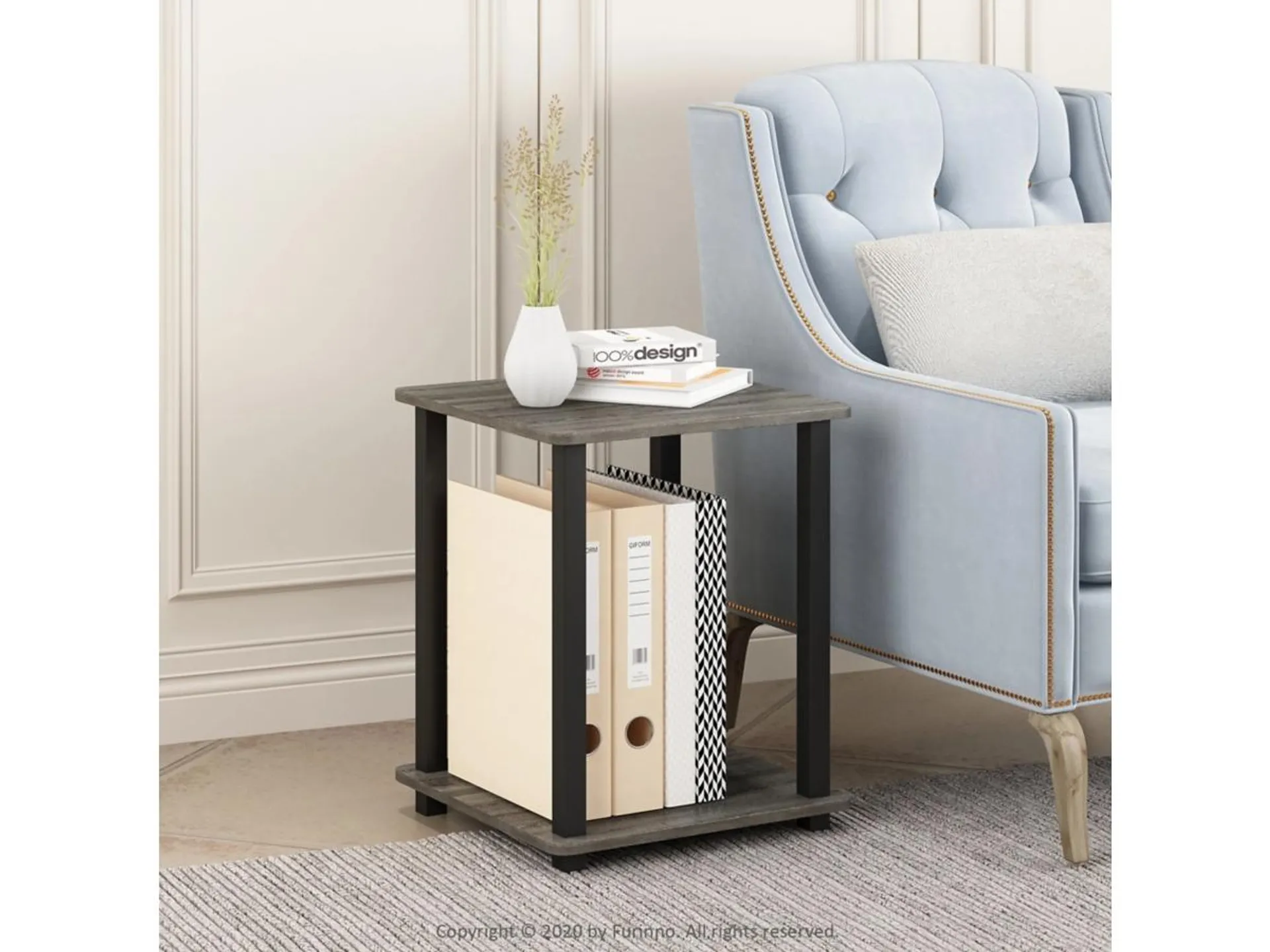 Furinno Simplistic End Tables (Set of 2)