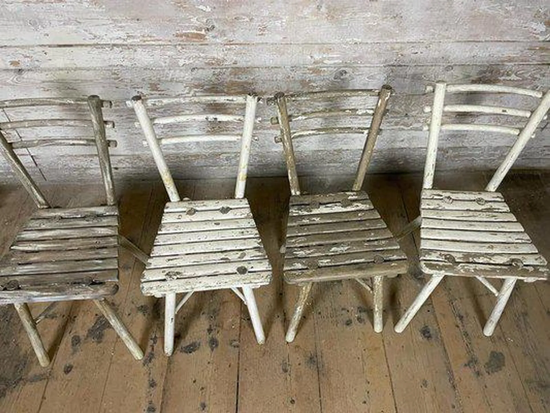 Garden Chairs, Set of 4