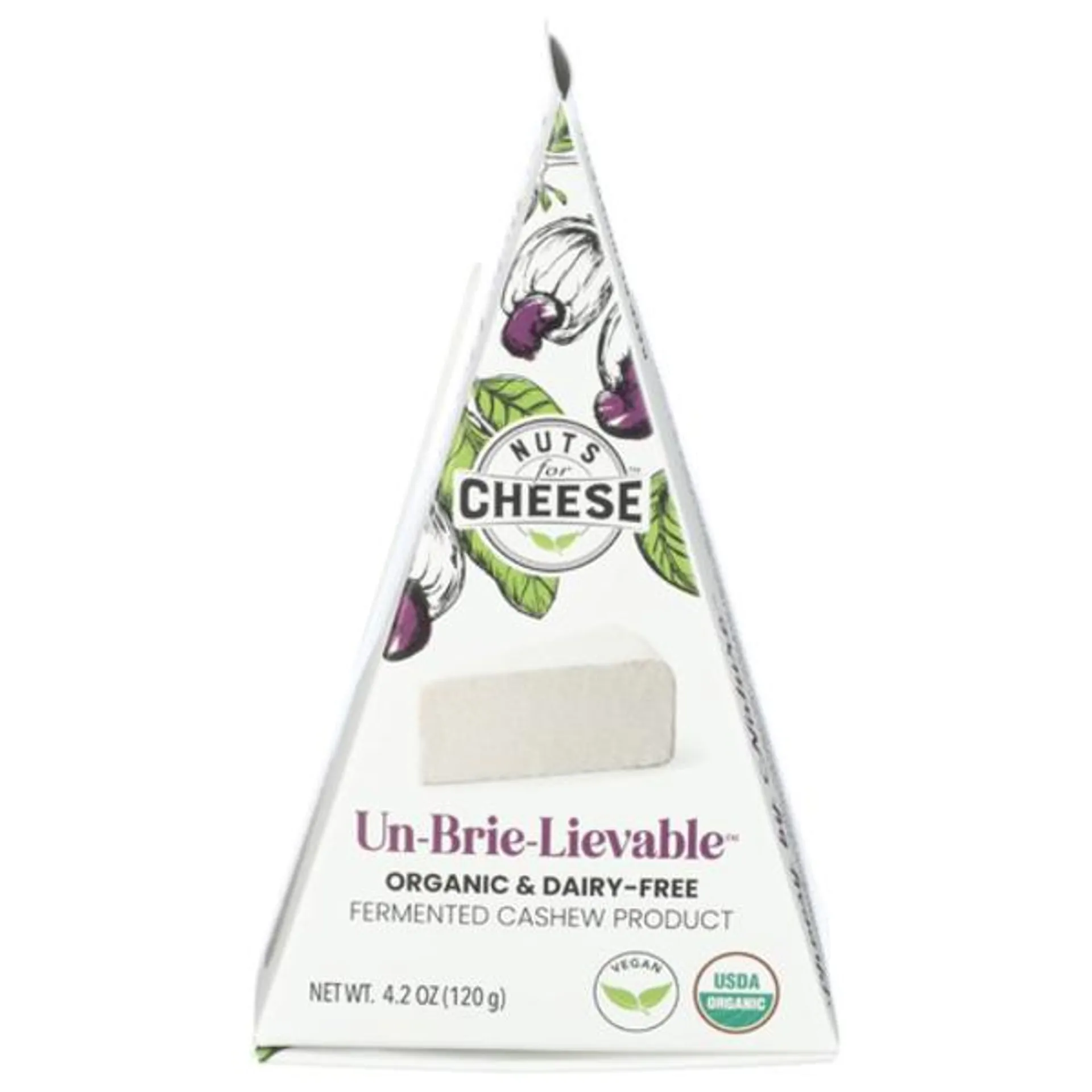 Nuts For Cheese Organic Un-Brie-Lievable Dairy-Free Cashew Product