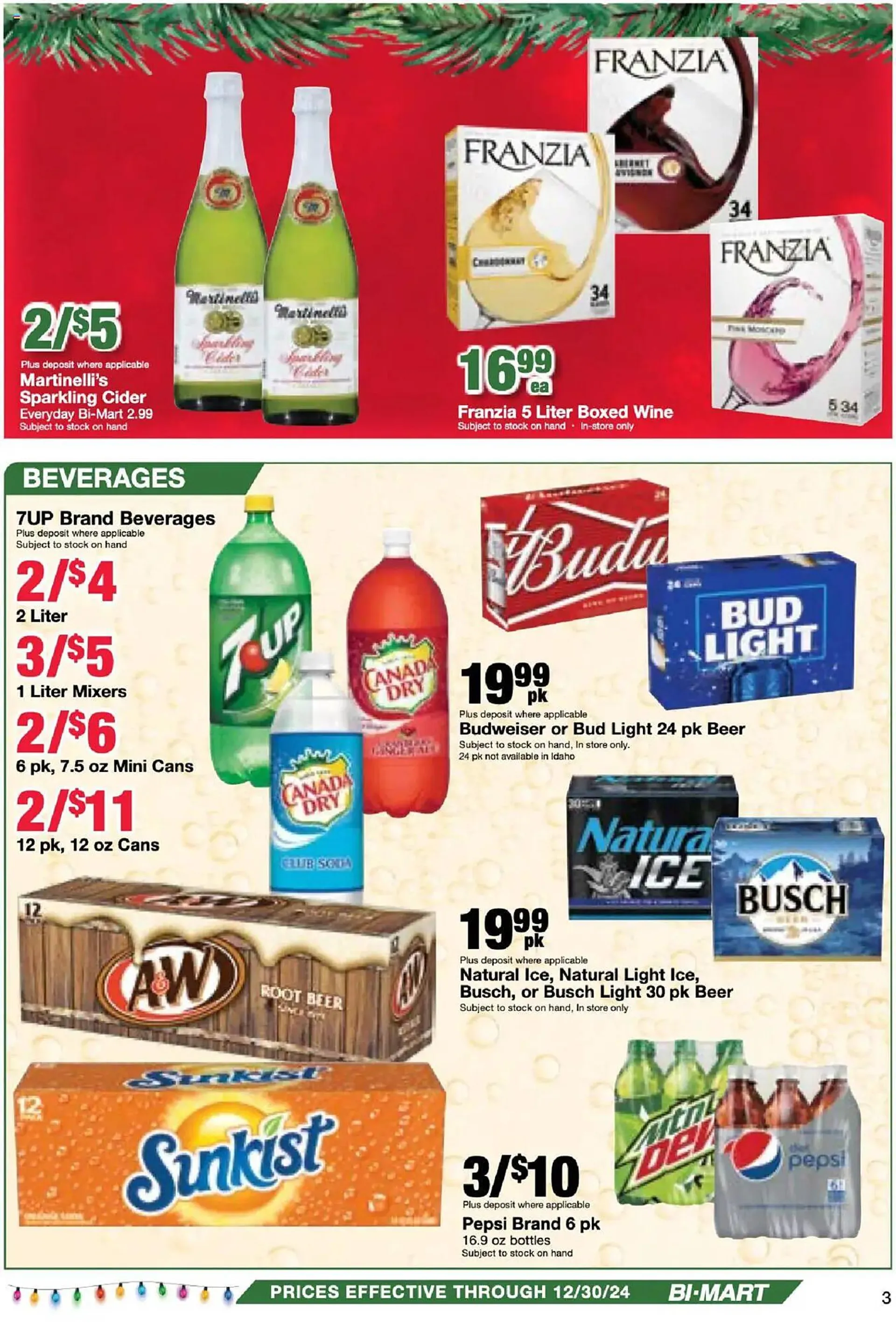 Weekly ad Bi-Mart Weekly Ad from December 17 to December 24 2024 - Page 3