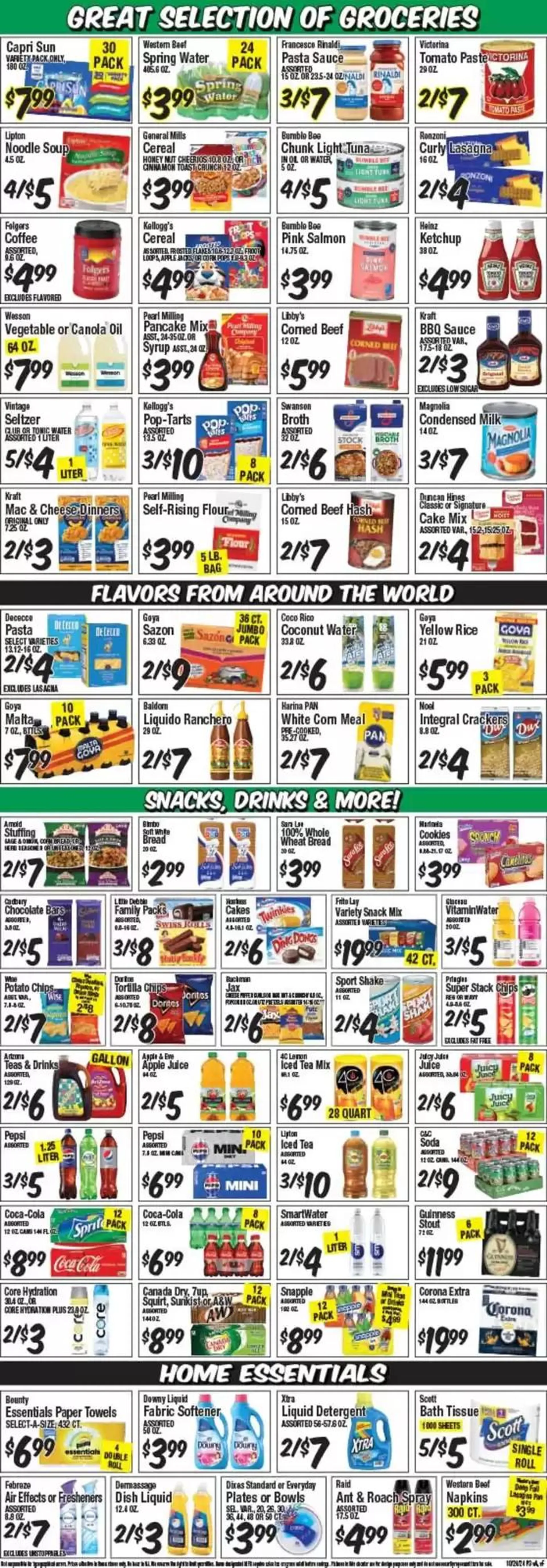 Weekly ad Western Beef weekly ad from October 25 to November 8 2024 - Page 3