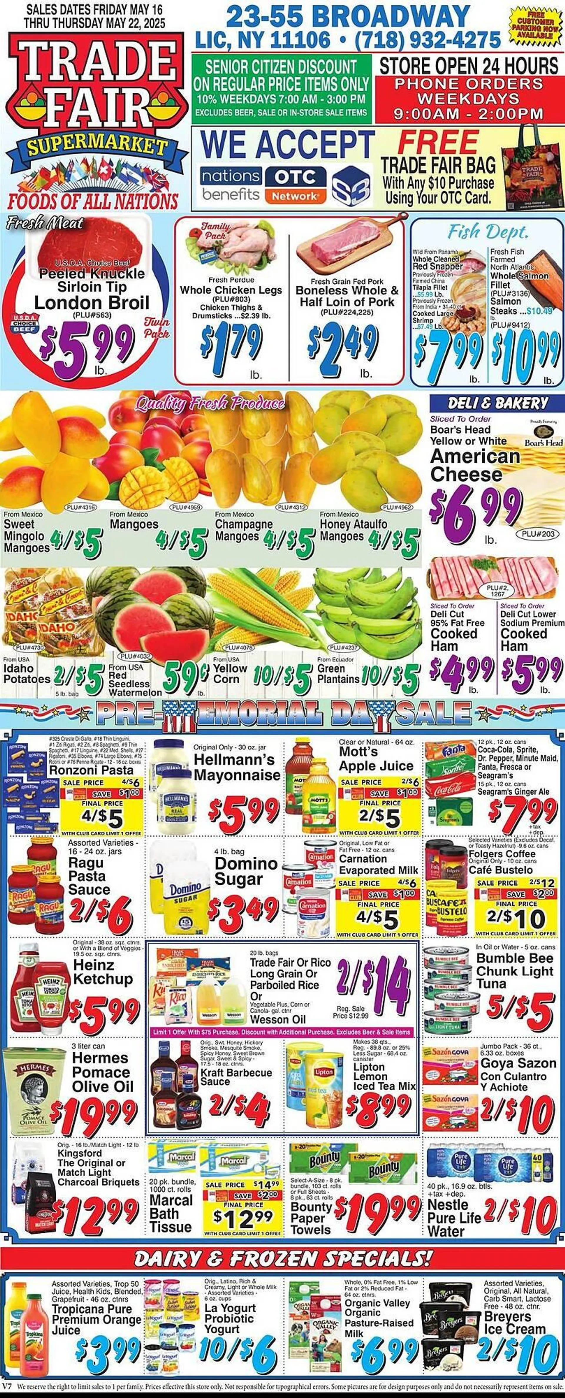 Trade Fair Supermarket Weekly Ad - 1