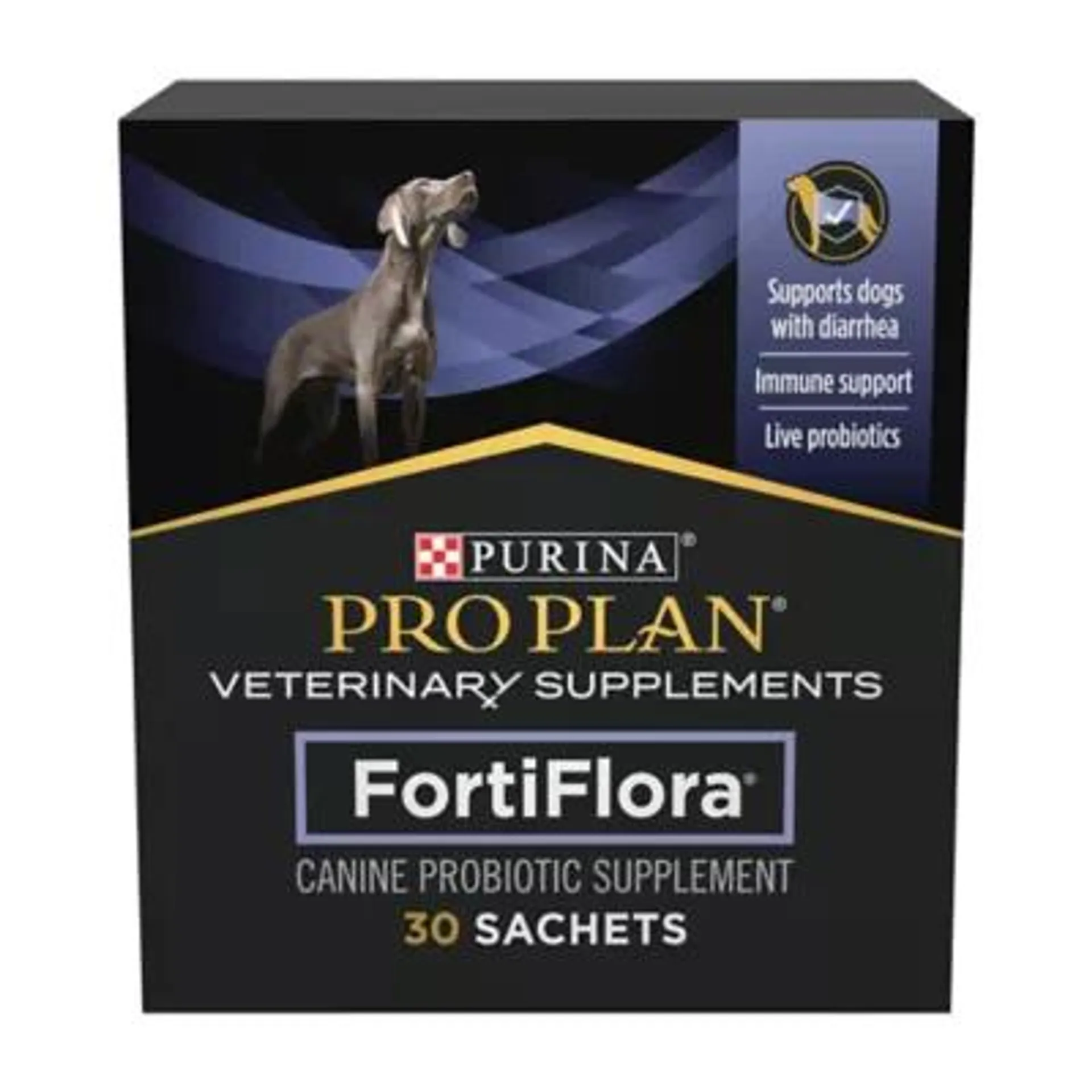 Purina® Pro Plan® Veterinary Supplements FortiFlora-Probiotic Powder Supplement for Dogs - 30 Count