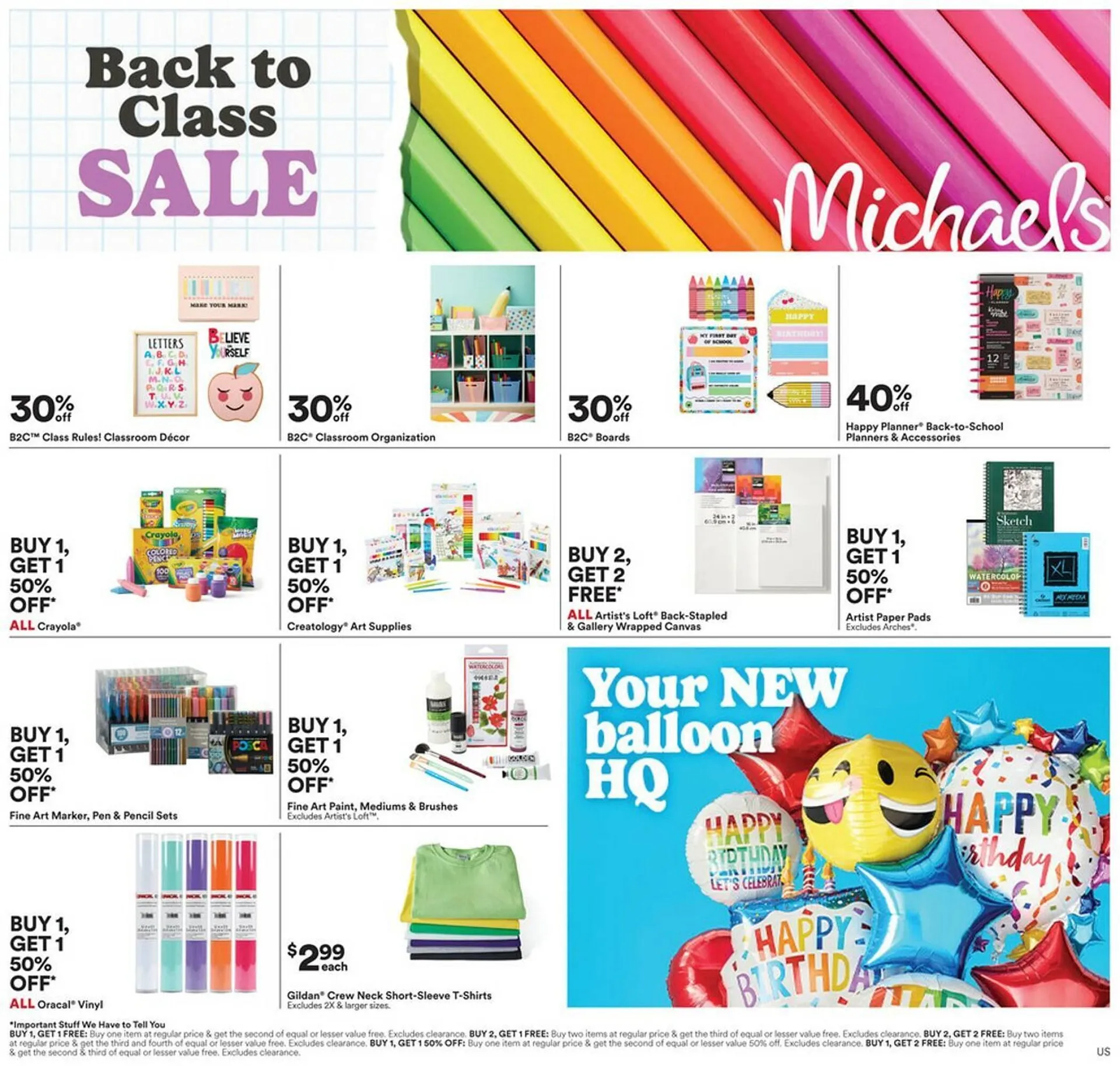 Weekly ad Michaels Weekly Ad from July 27 to August 2 2025 - Page 1
