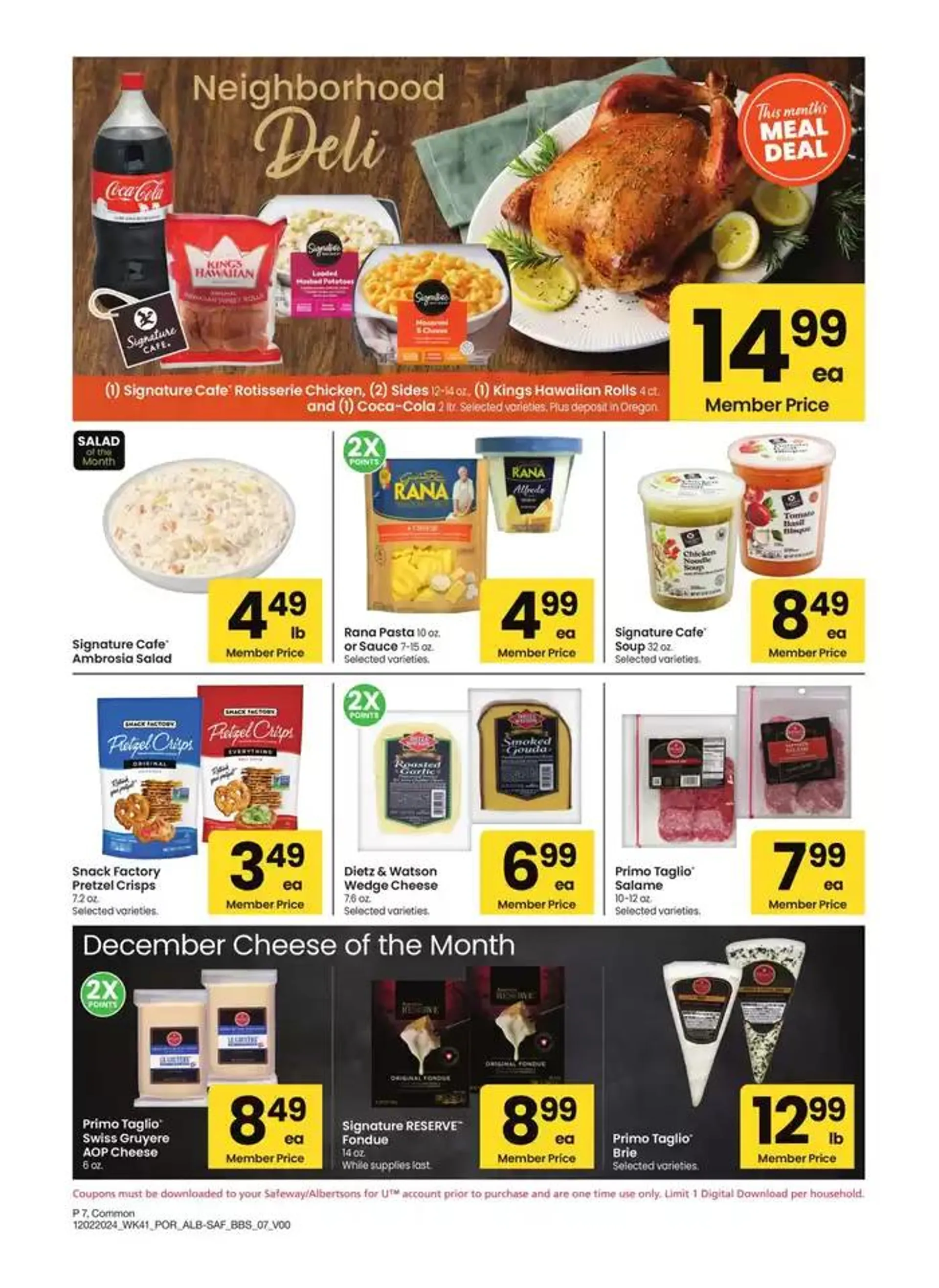 Weekly ad Albertsons - Portland - BBS from December 2 to January 5 2025 - Page 7