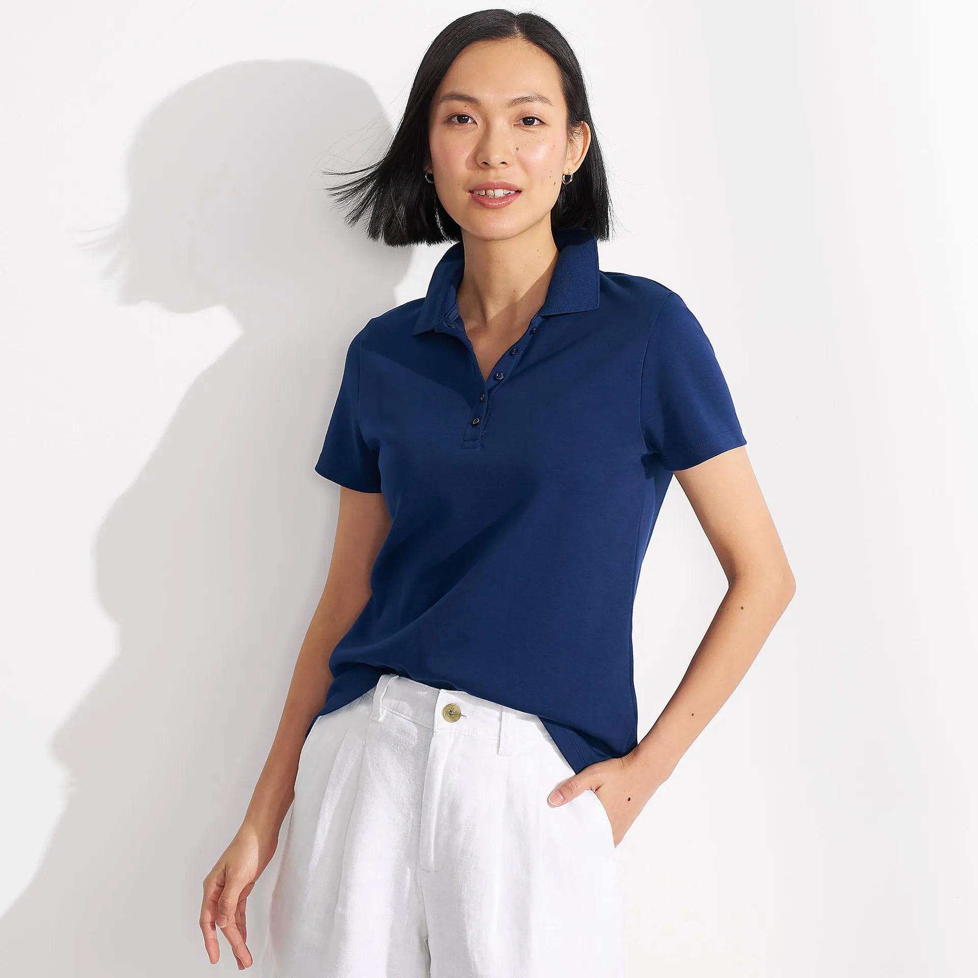 Women's Supima Cotton Polo Shirt