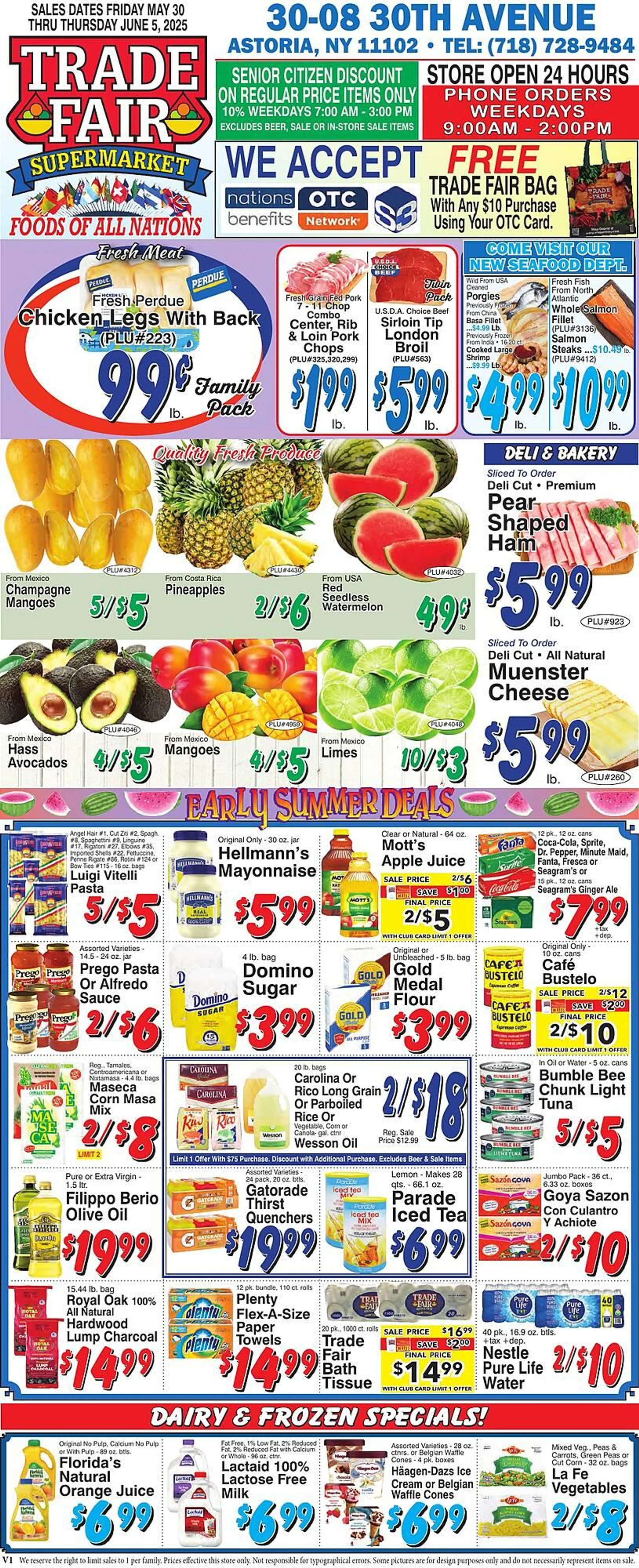Weekly ad Trade Fair Supermarket Weekly Ad from May 30 to June 5 2025 - Page 1