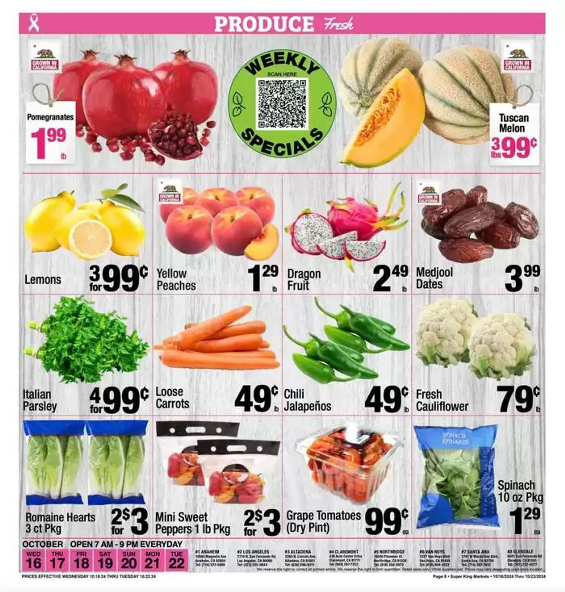 Weekly ad Weekly add Super King Markets from October 16 to October 22 2024 - Page 8