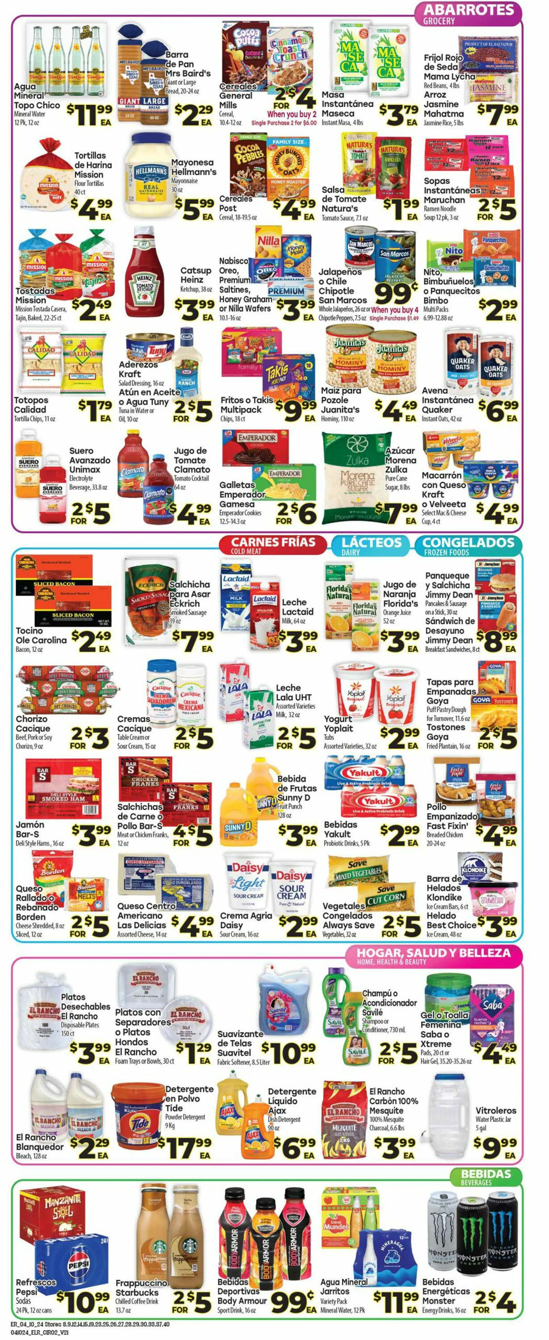 Weekly ad El Rancho from April 10 to April 16 2024 - Page 2