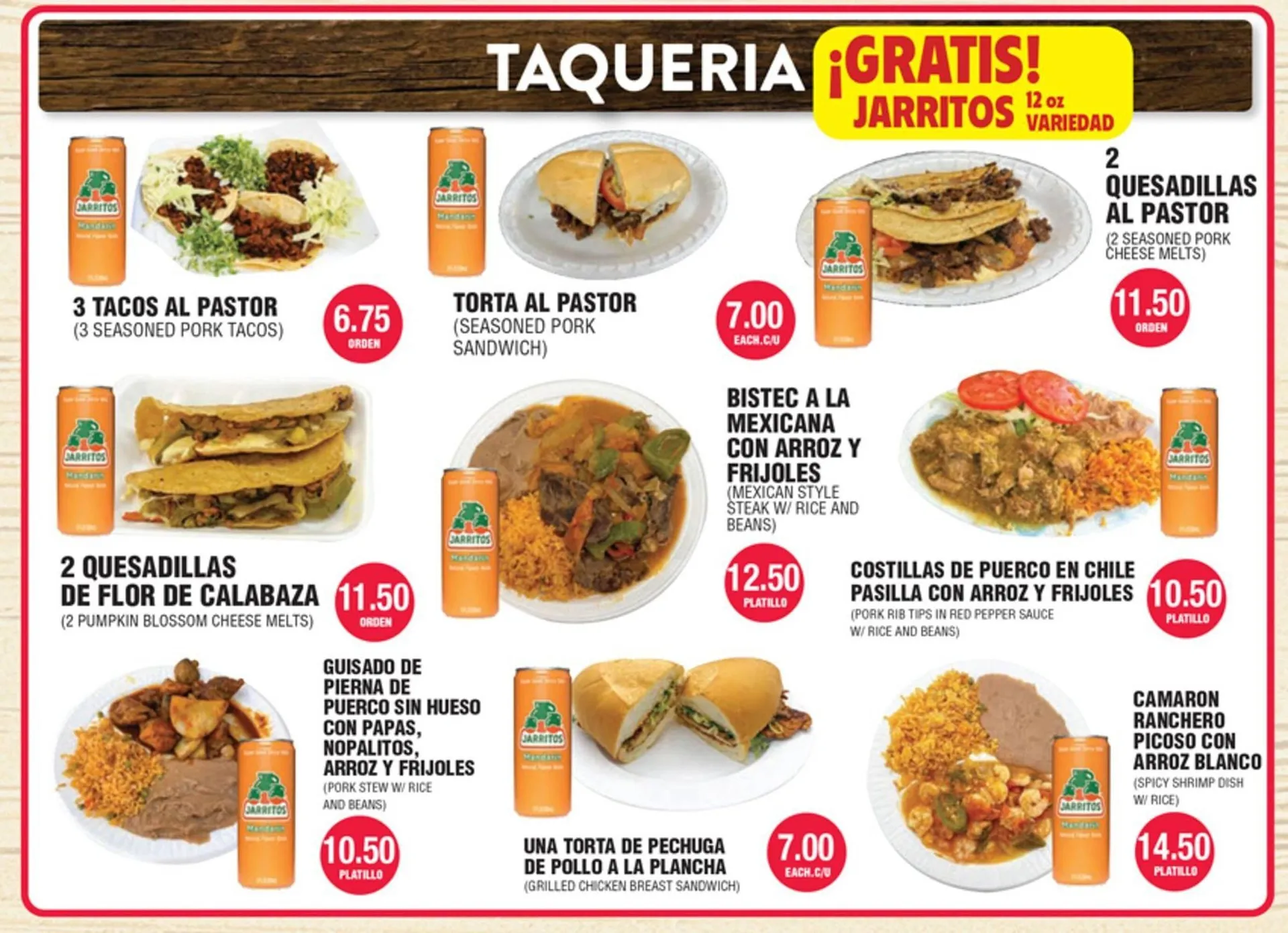 Catálogo de Carnicerias Jimenez Weekly Ad 7 de mayo al 13 de mayo 2025 - Página 1
