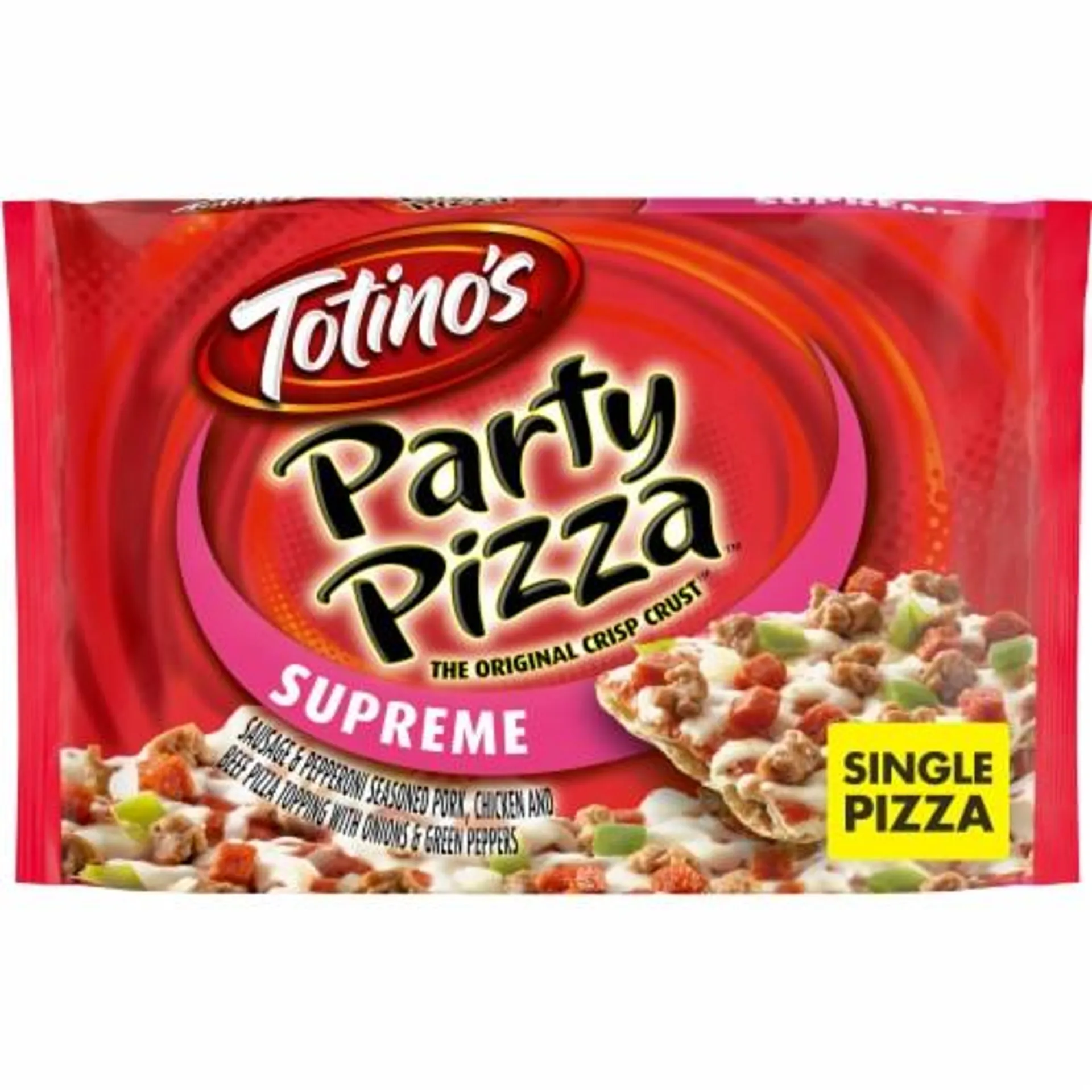 Totino's Party Pizza Supreme Thin Crust Frozen Pizza