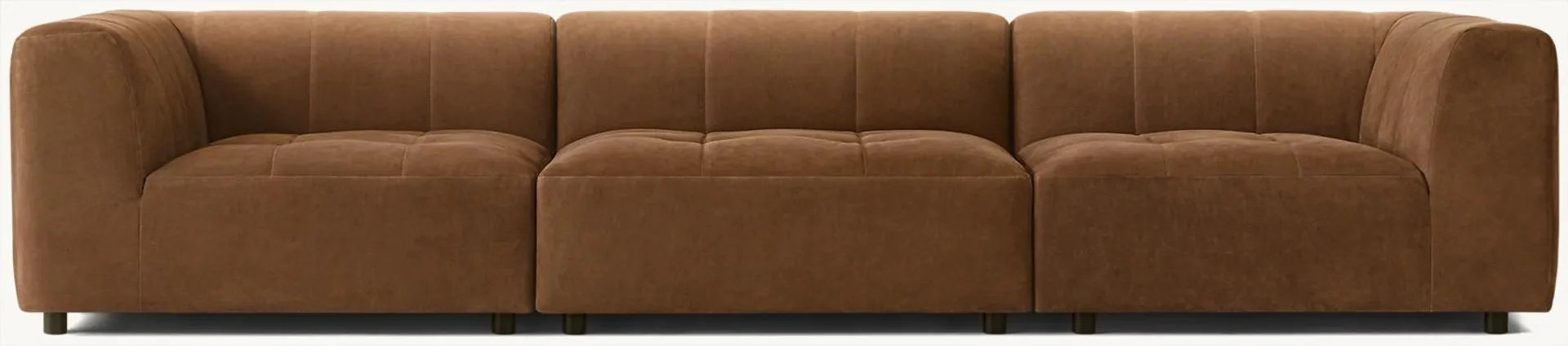 Burano Modular Leather Corner Chair Sofa