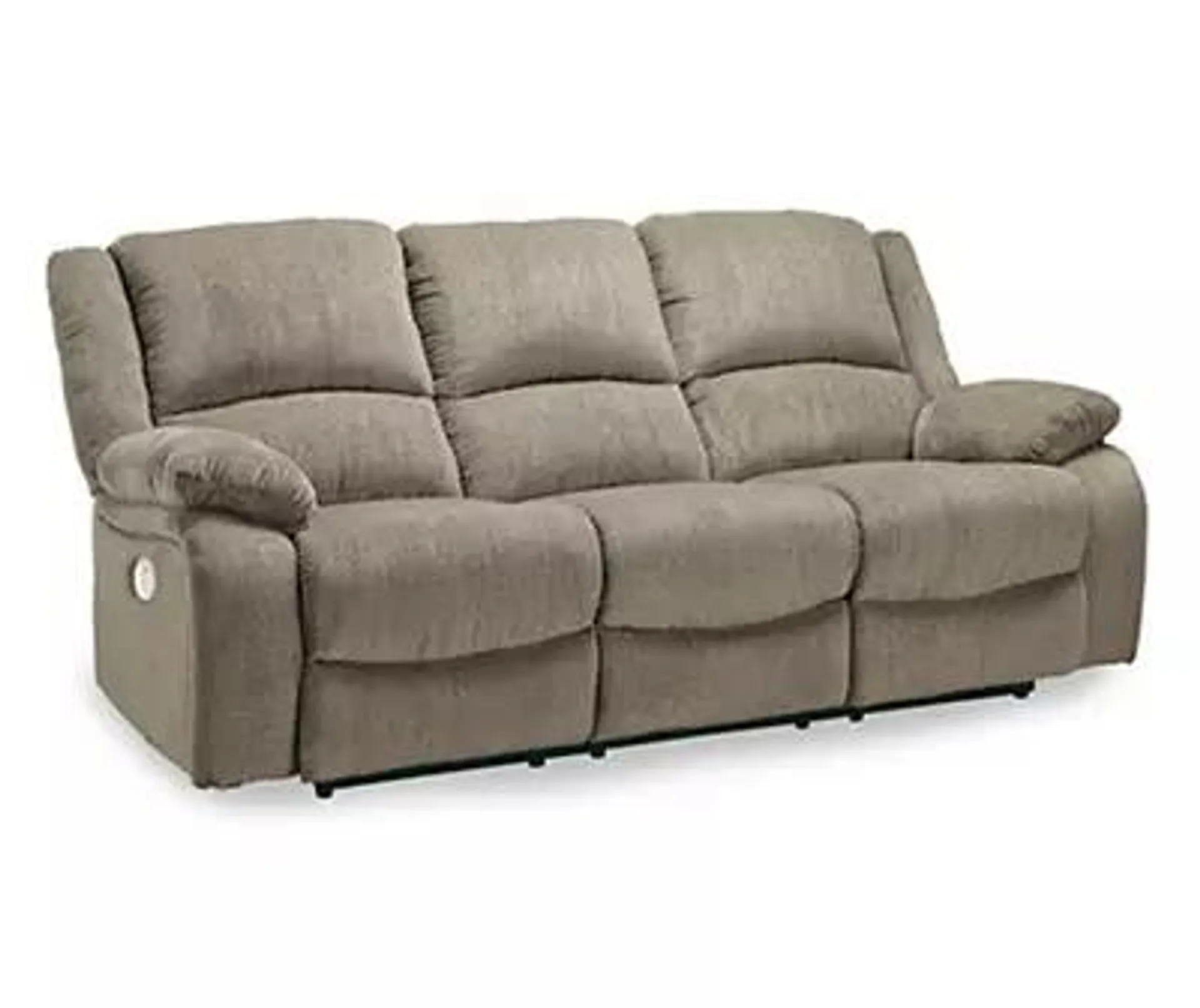 Draycoll Pewter Power Reclining Sofa