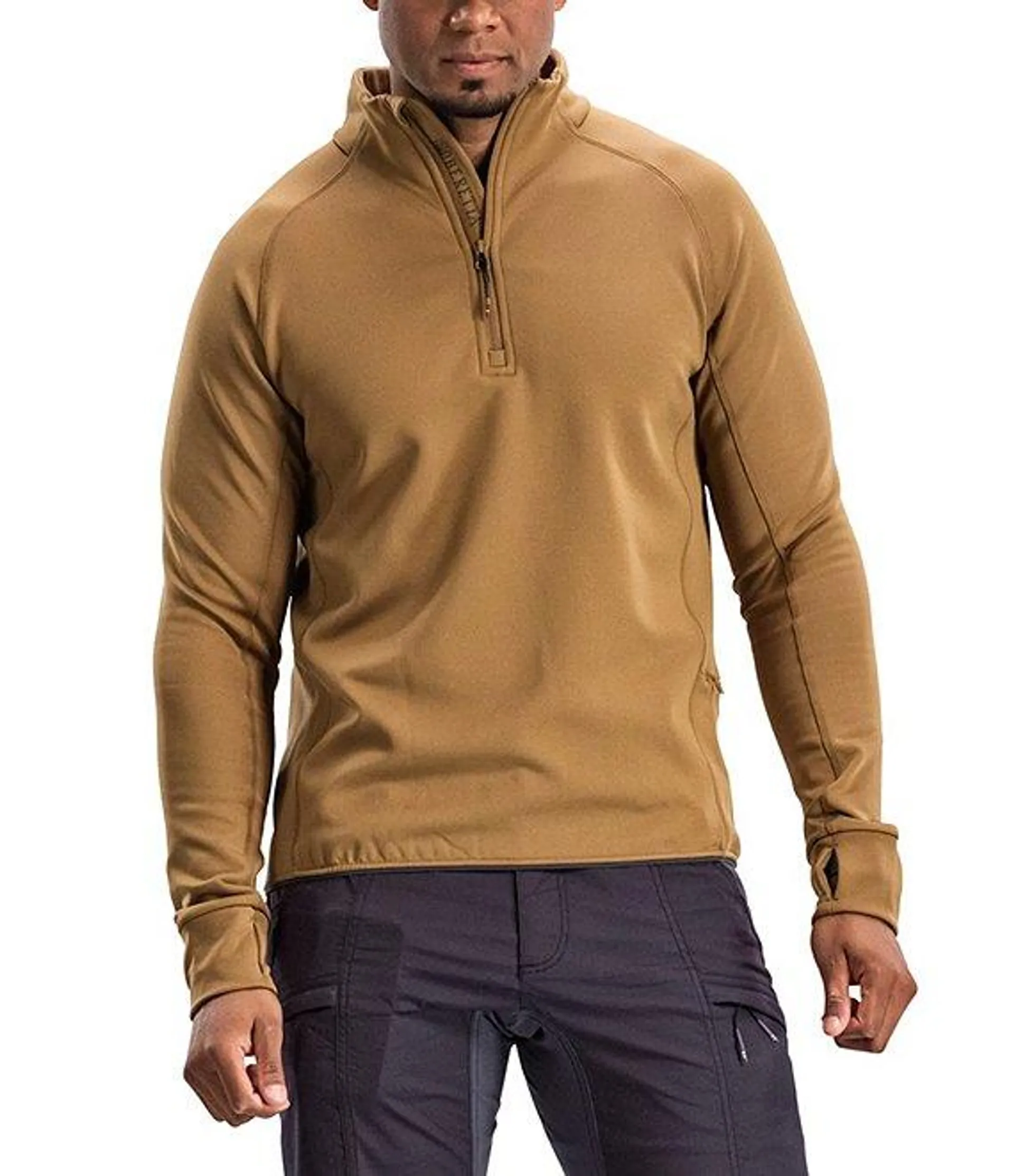 Stretch Tech Half-Zip Fleece Quarter-Zip Pullover