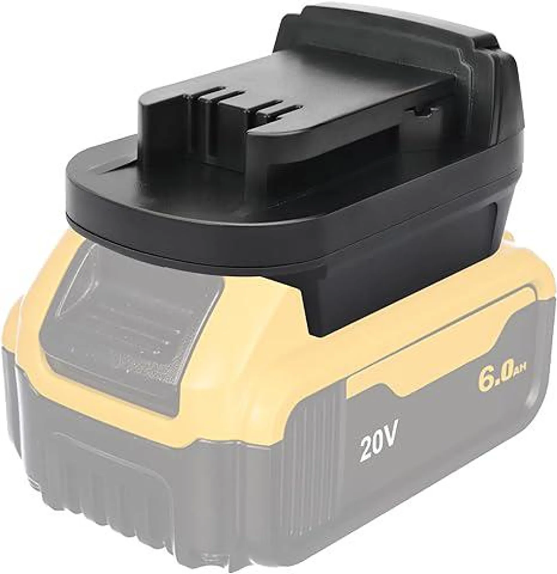 Battery Adapter for Dewalt to Milwaukee Battery,for Dewalt 20V/60V Battery Convert to Milwaukee 18V M18 Cordless Tool