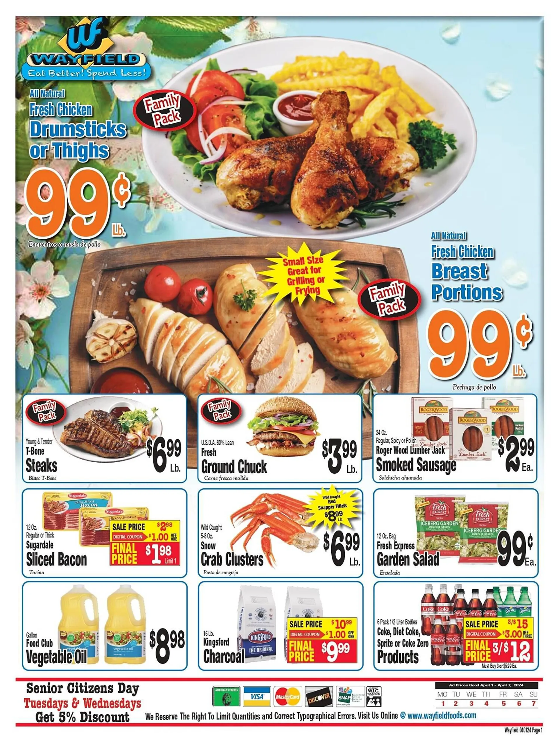 Weekly ad Wayfield Weekly Ad from April 1 to April 7 2024 - Page 