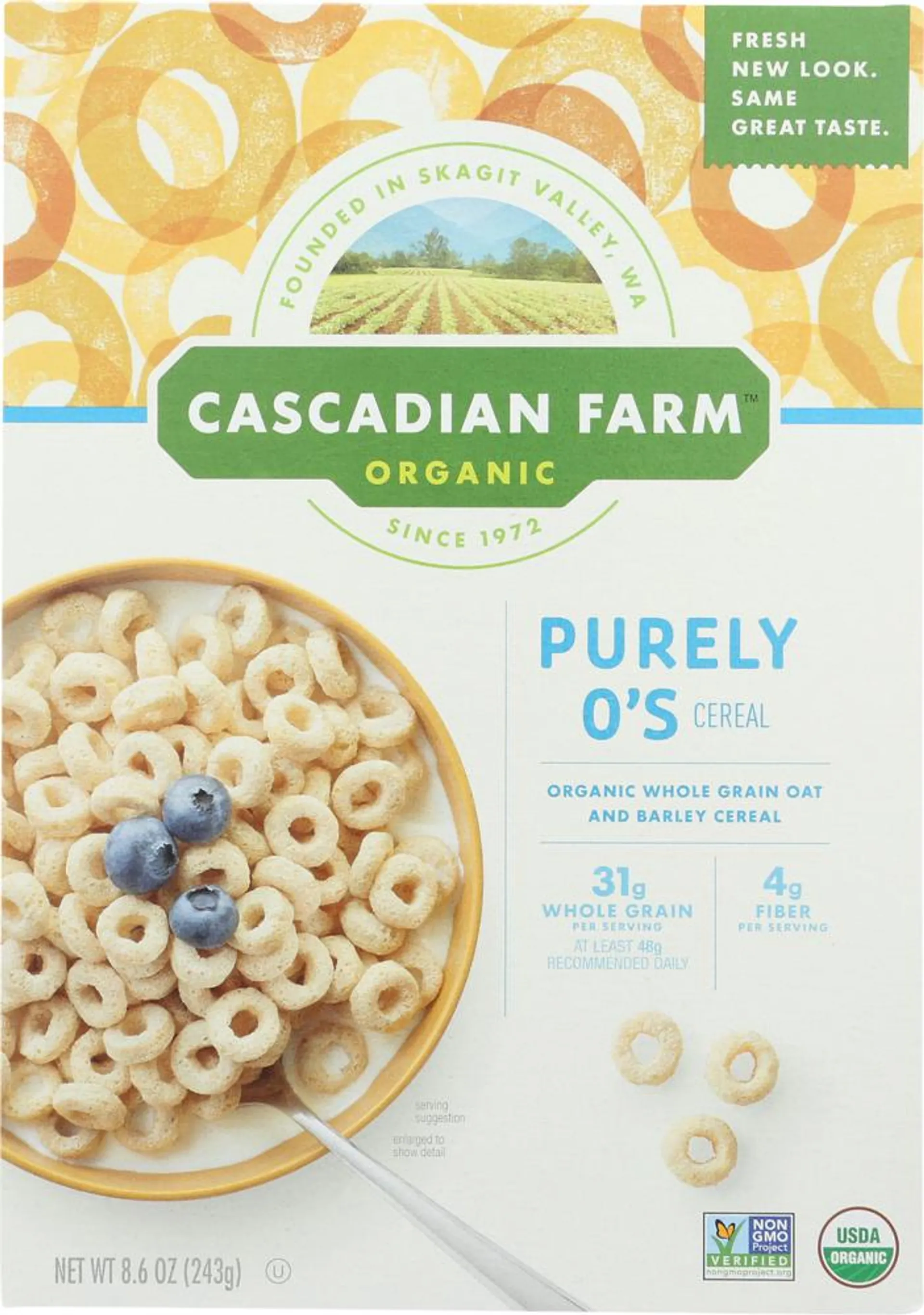 Organic Cereal Purely Os