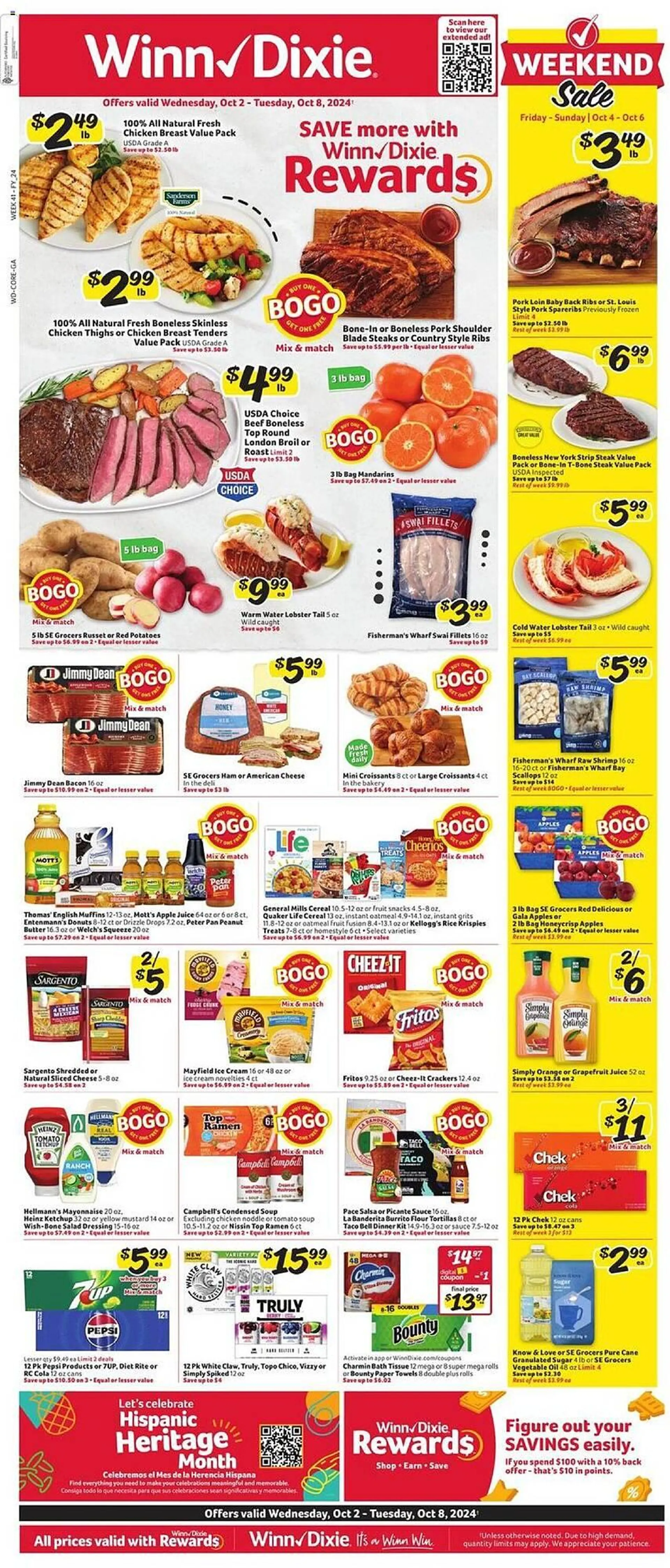 Winn Dixie Weekly Ad - 1