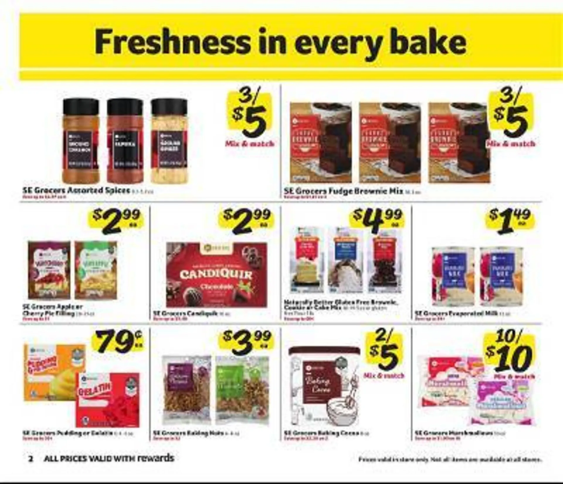 Weekly ad Harveys Supermarkets Weekly Ad from March 27 to April 9 2024 - Page 2