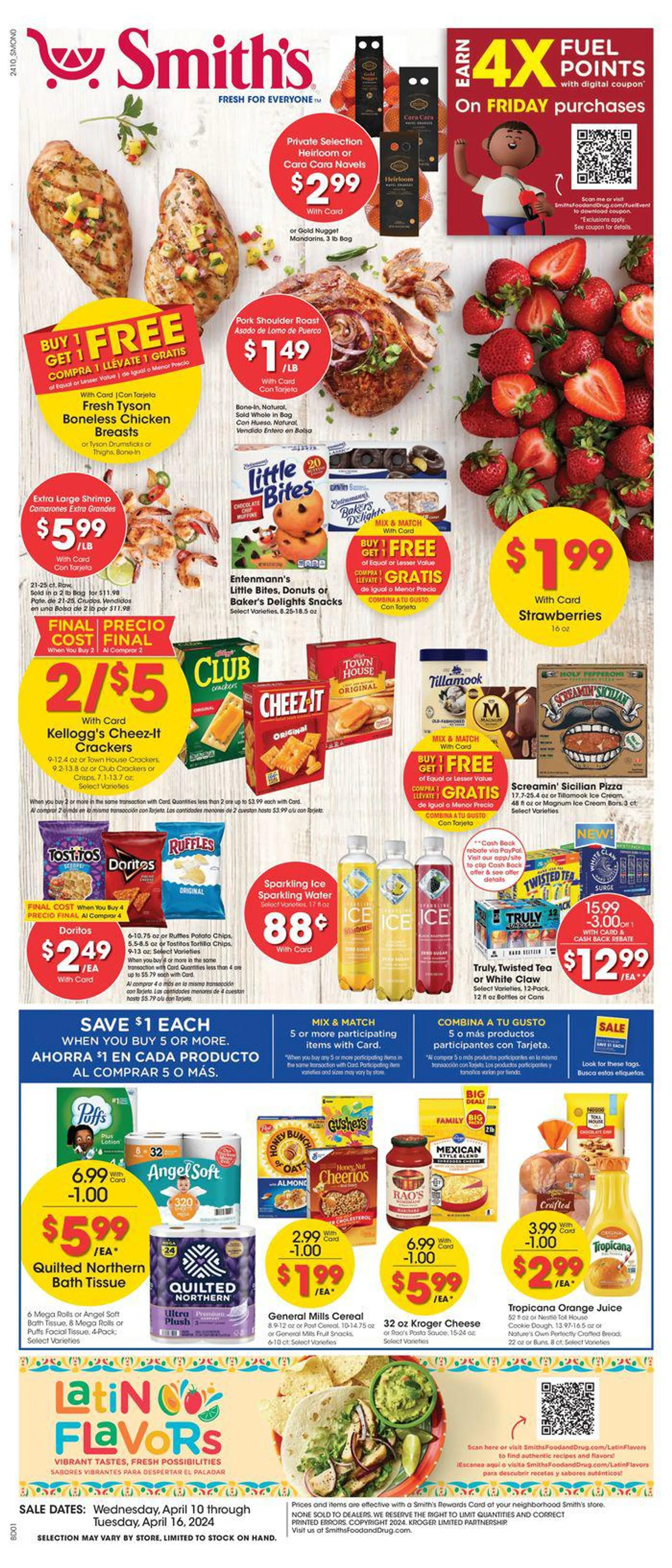 Weekly ad Fresh For Everyone from April 10 to April 16 2024 - Page 1