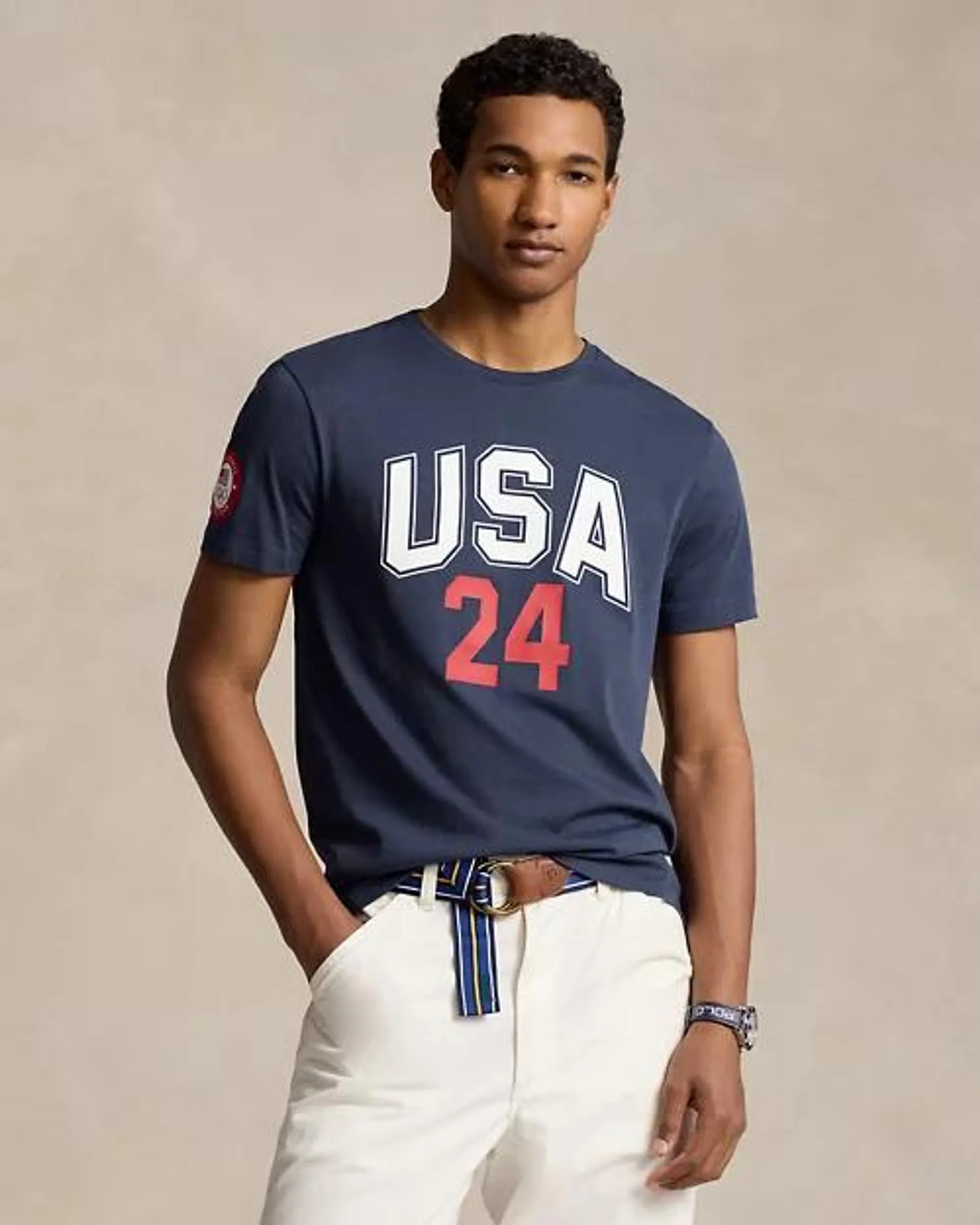 Team USA Jersey Graphic T-Shirt