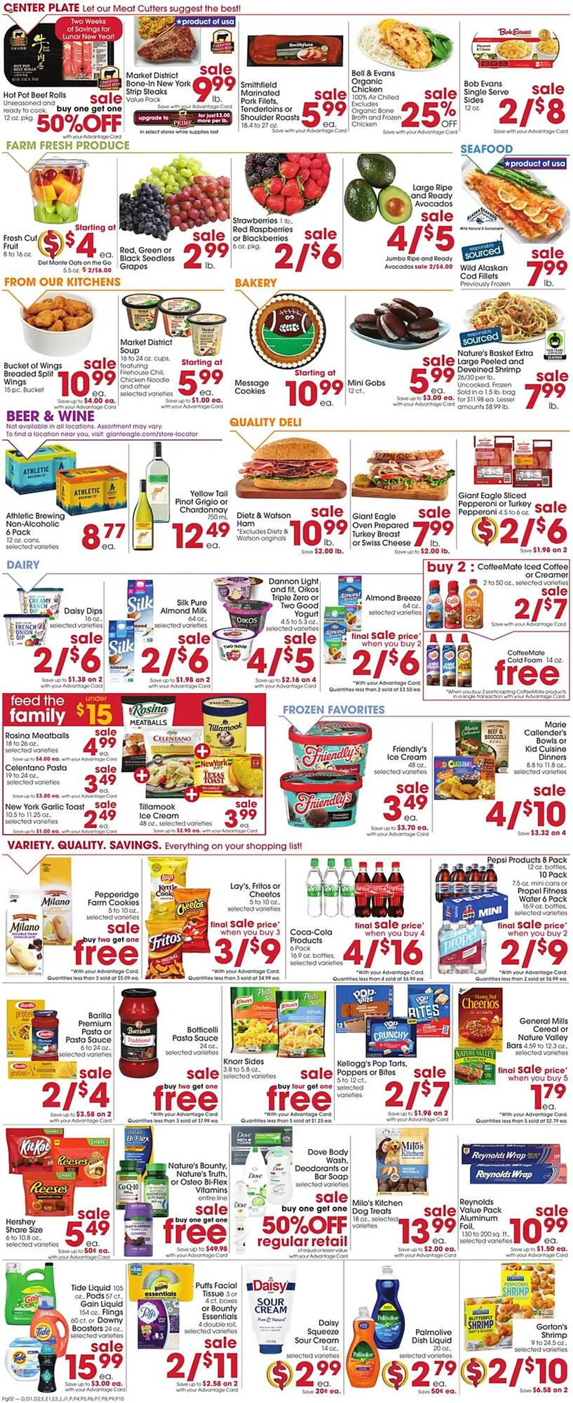 Weekly ad Giant Eagle Weekly Ad from January 16 to January 22 2025 - Page 4