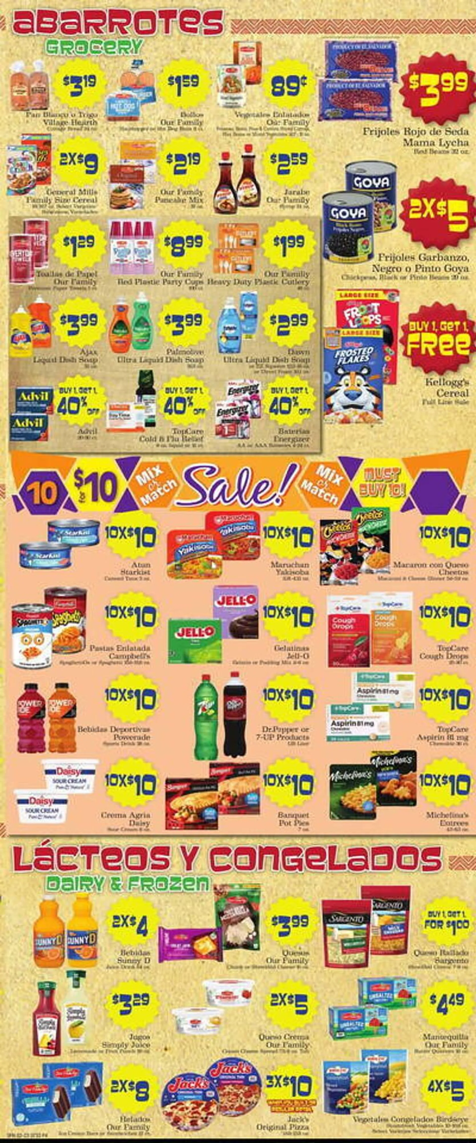 Catálogo de Supermercado Nuestra Familia Weekly Ad 23 de febrero al 1 de marzo 2025 - Página 4