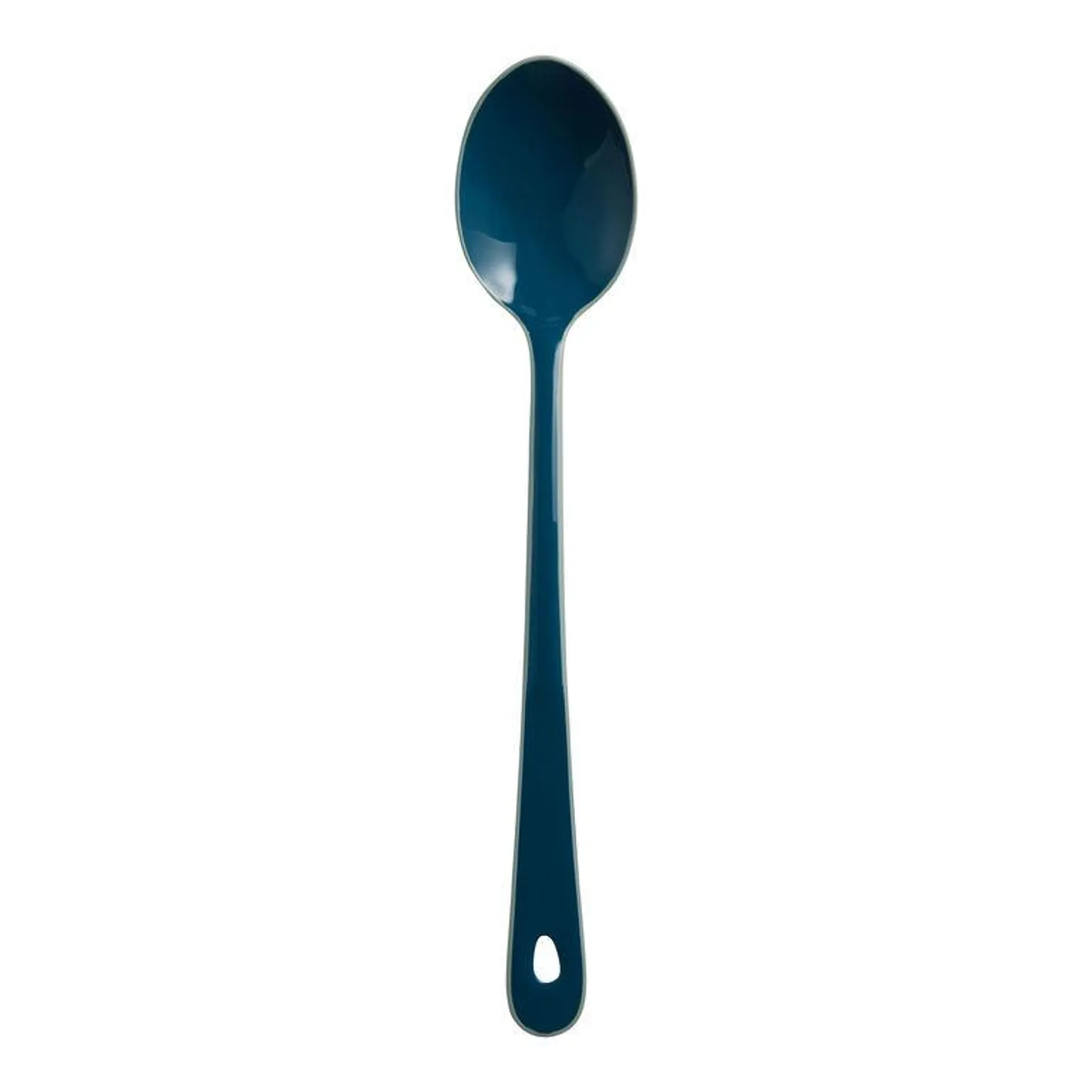 Dragonfly Blue Enameled Stainless Steel Cooking Spoon