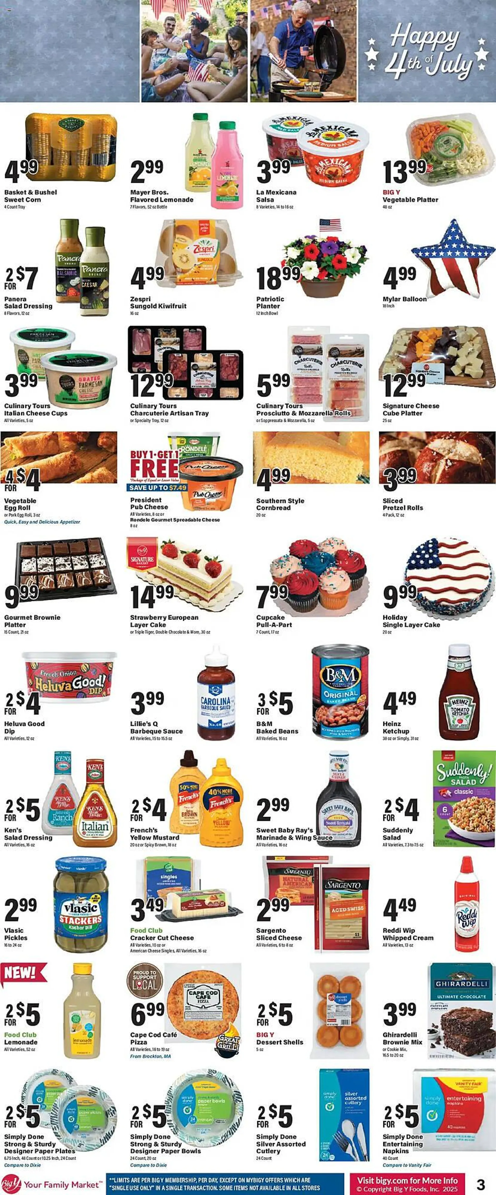 Weekly ad Big Y Weekly Ad from July 3 to July 10 2025 - Page 4