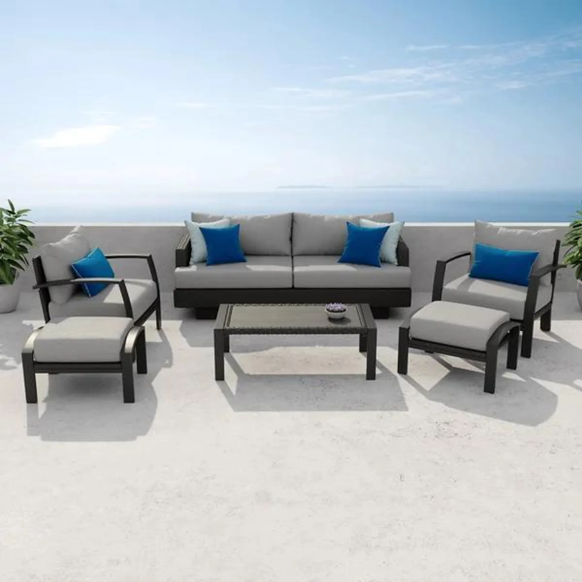 Portofino Repose 6-piece Seating Set