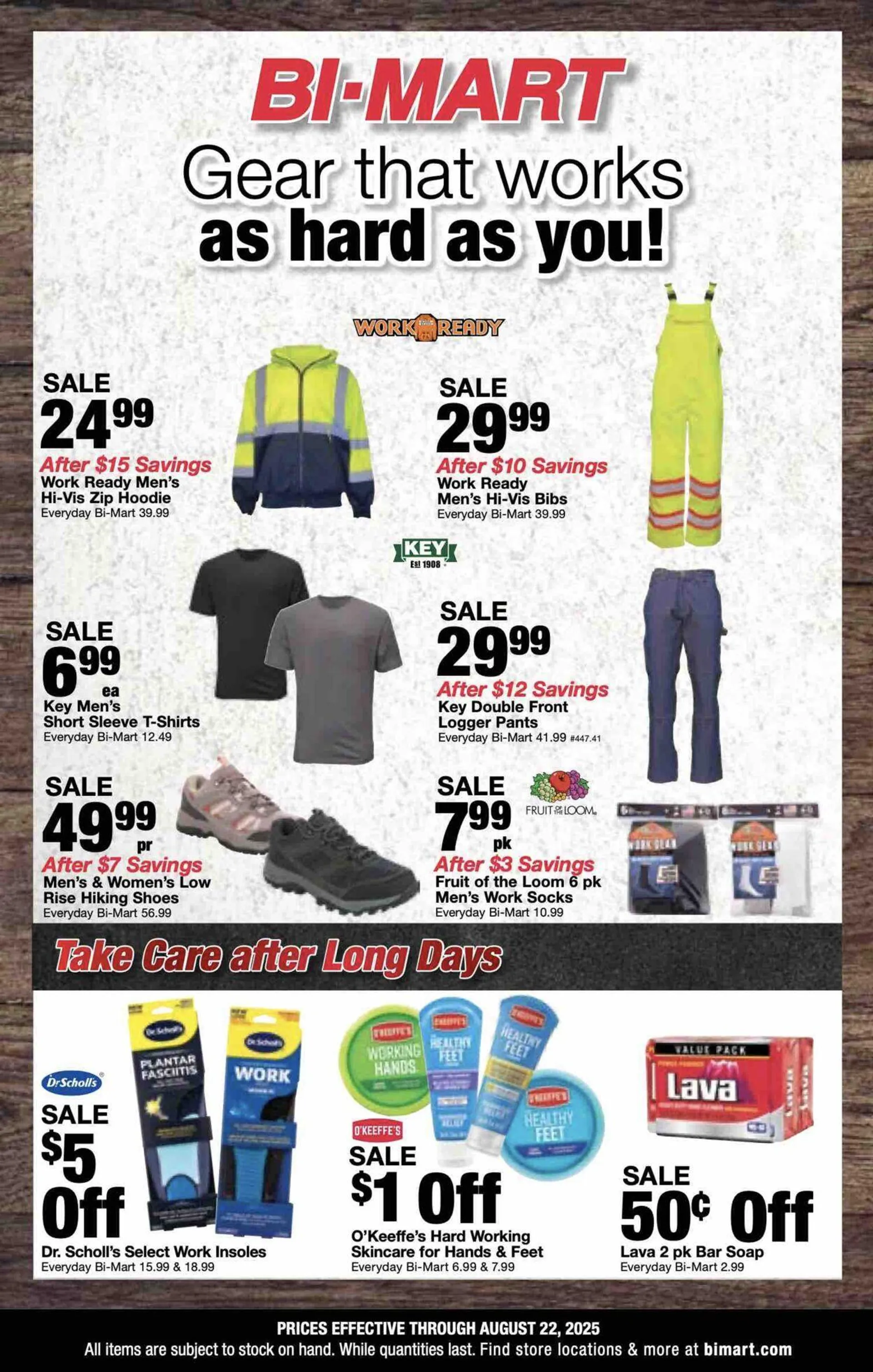 Weekly ad Bi-Mart from August 11 to August 25 2025 - Page 1